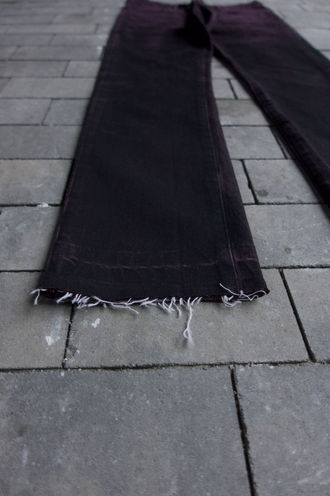 Dior AW08 Dior Blood Burgundy Wax jeans by KVA Waxed Size US 30 / EU 46 - 12 Thumbnail