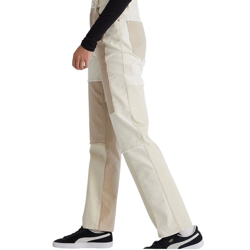 Pacsun PacSun Eco off white patchwork Dad jeans Size 24" / US 00 / IT 34 - 3 Thumbnail