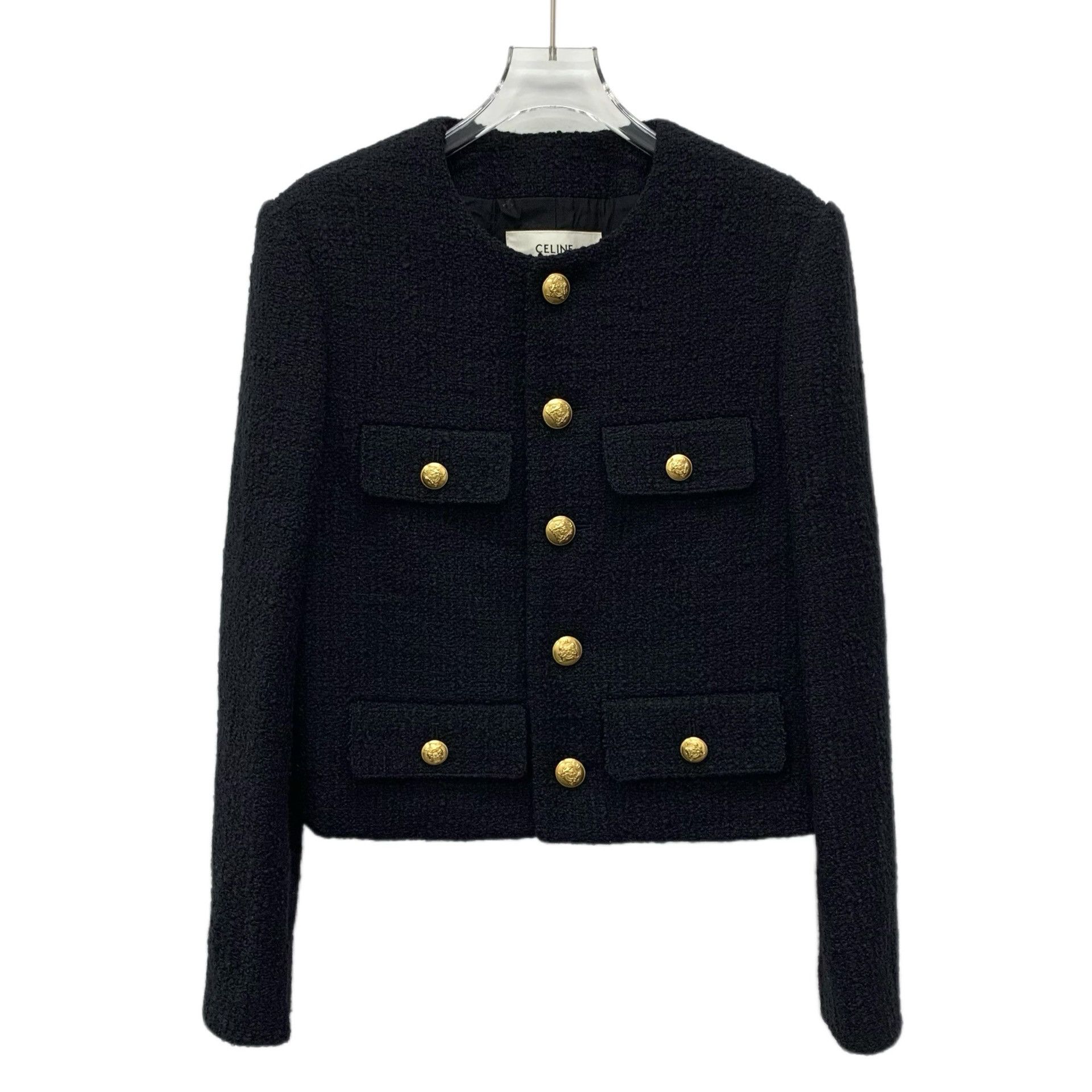Celine o1w1db10125 2ADH3828V Military Cardigan Jacket | Grailed