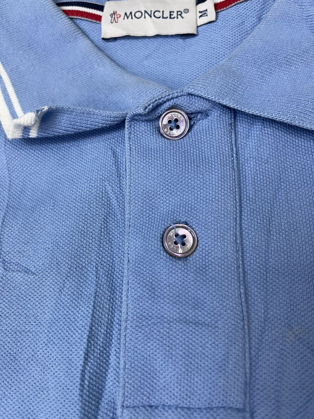 Moncler Vintage Moncler Japan Polo Tee Size US M / EU 48-50 / 2 - 5 Thumbnail