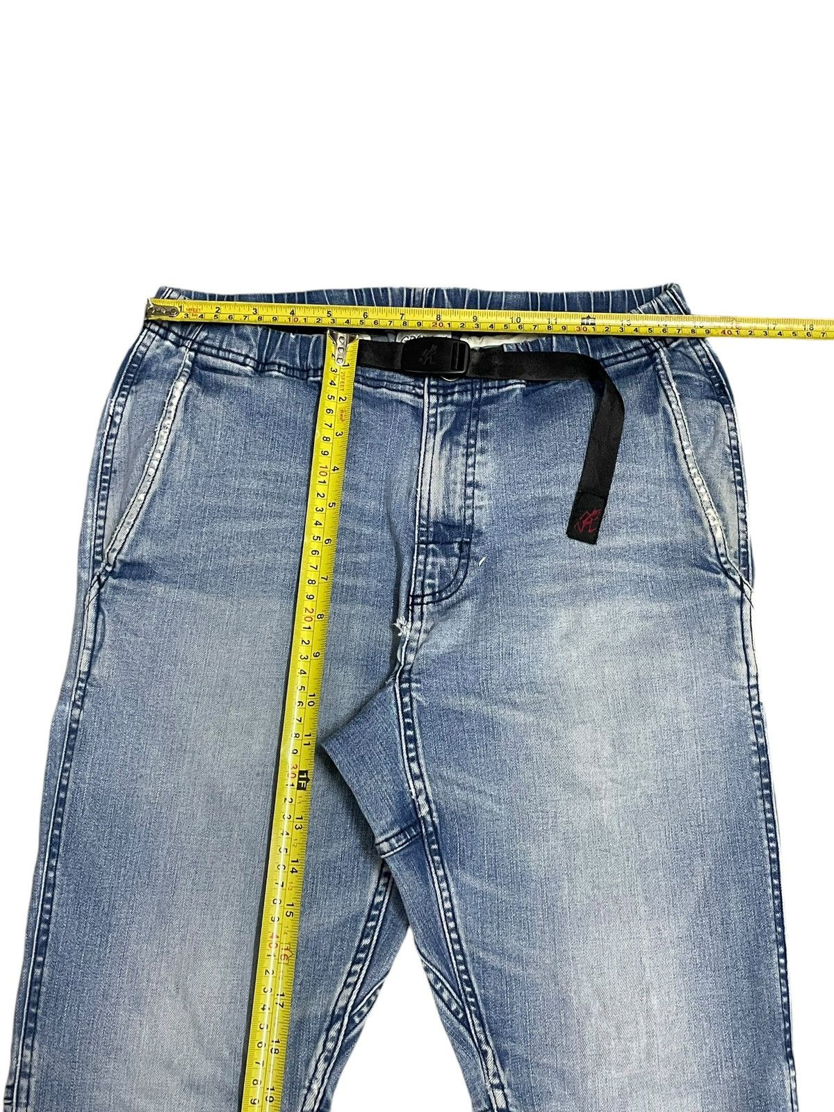 Gramicci Vintage Y2K Gramicci Original Freedom Blue Wash Jogger Jeans Size US 31 - 13 Thumbnail