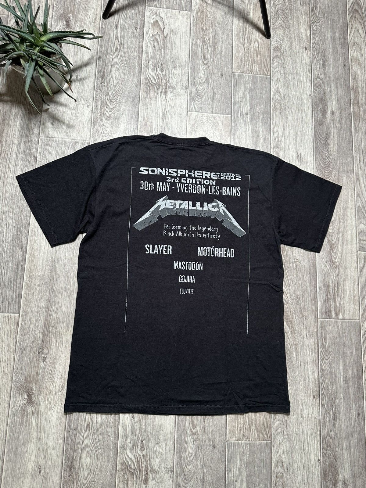 Band Tees × Metallica Vintage Sonisphere Music Festival 2012 Metallica T-shirt Size US L / EU 52-54 / 3 - 2 Thumbnail