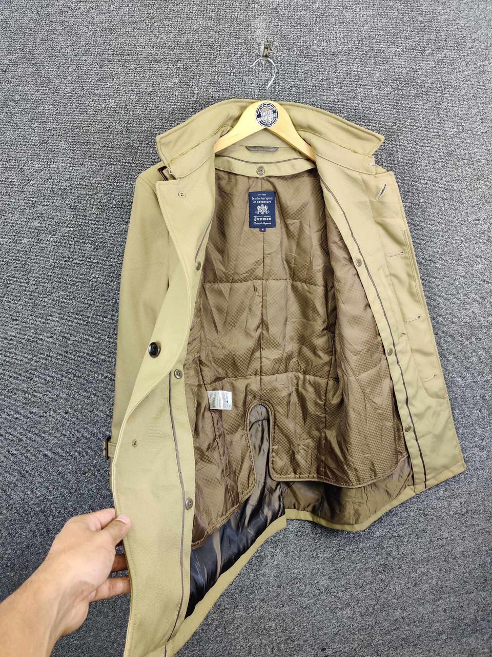 JUN MEN Jun Men Single Breasted Trench Coat Long Jacket Size US M / EU 48-50 / 2 - 9 Thumbnail