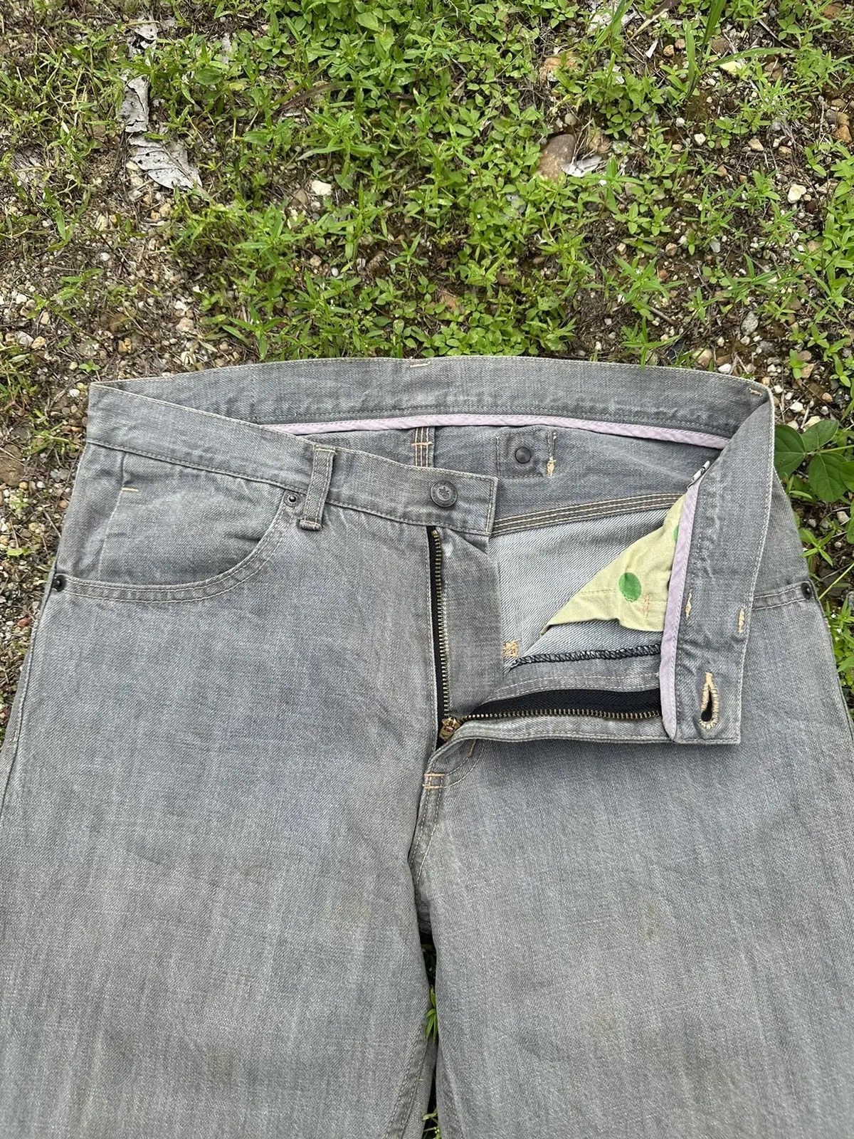 If Six Was Nine STUDDED/SPIKE VINTAGE REVOLVE JEANS BONDAGE CINCH BACK PANTS Size US 30 / EU 46 - 10 Thumbnail