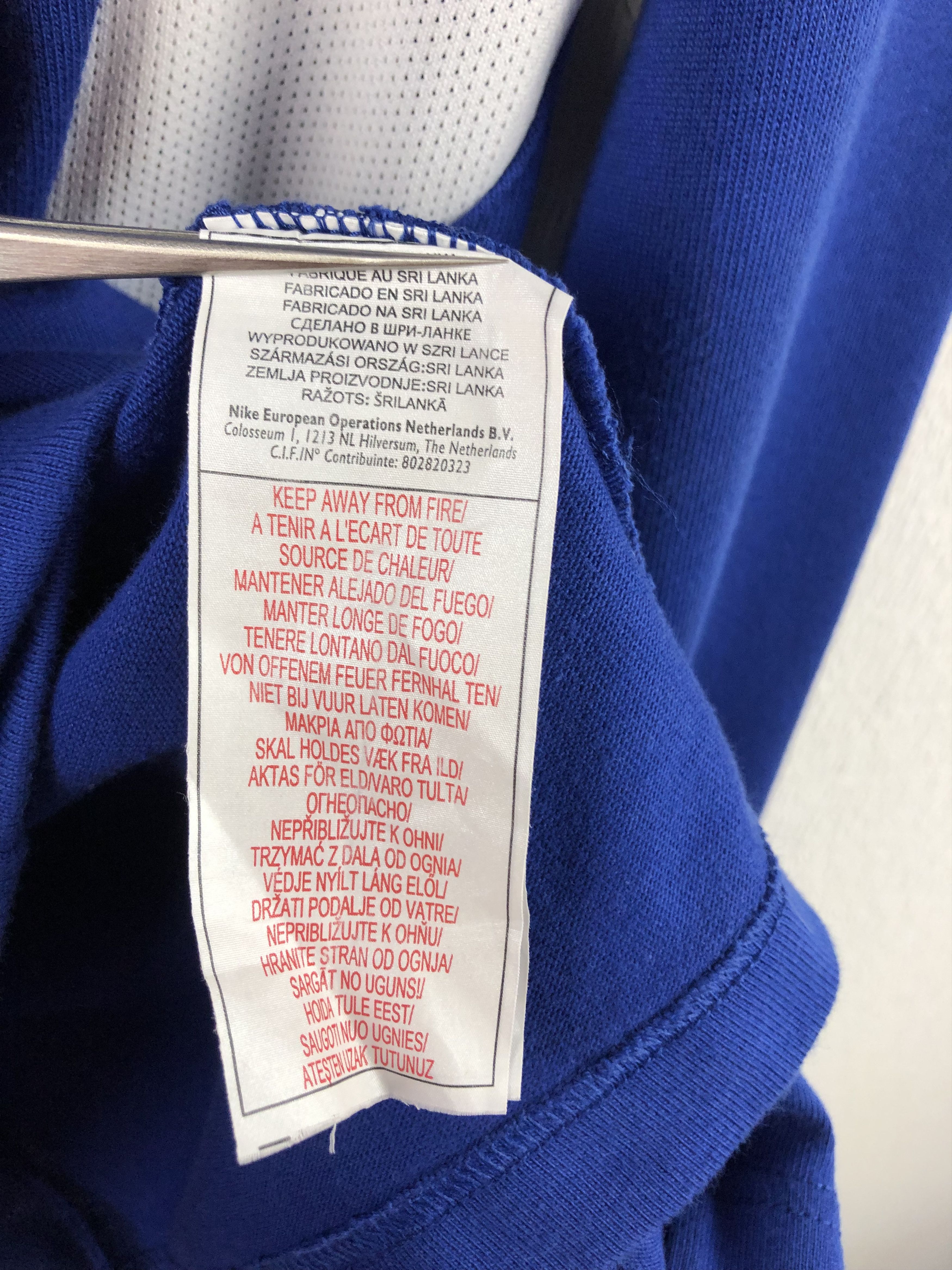 Nike Vintage Nike France Rugby Union Jersey Long Sleeve Shirt Size US S / EU 44-46 / 1 - 11 Thumbnail