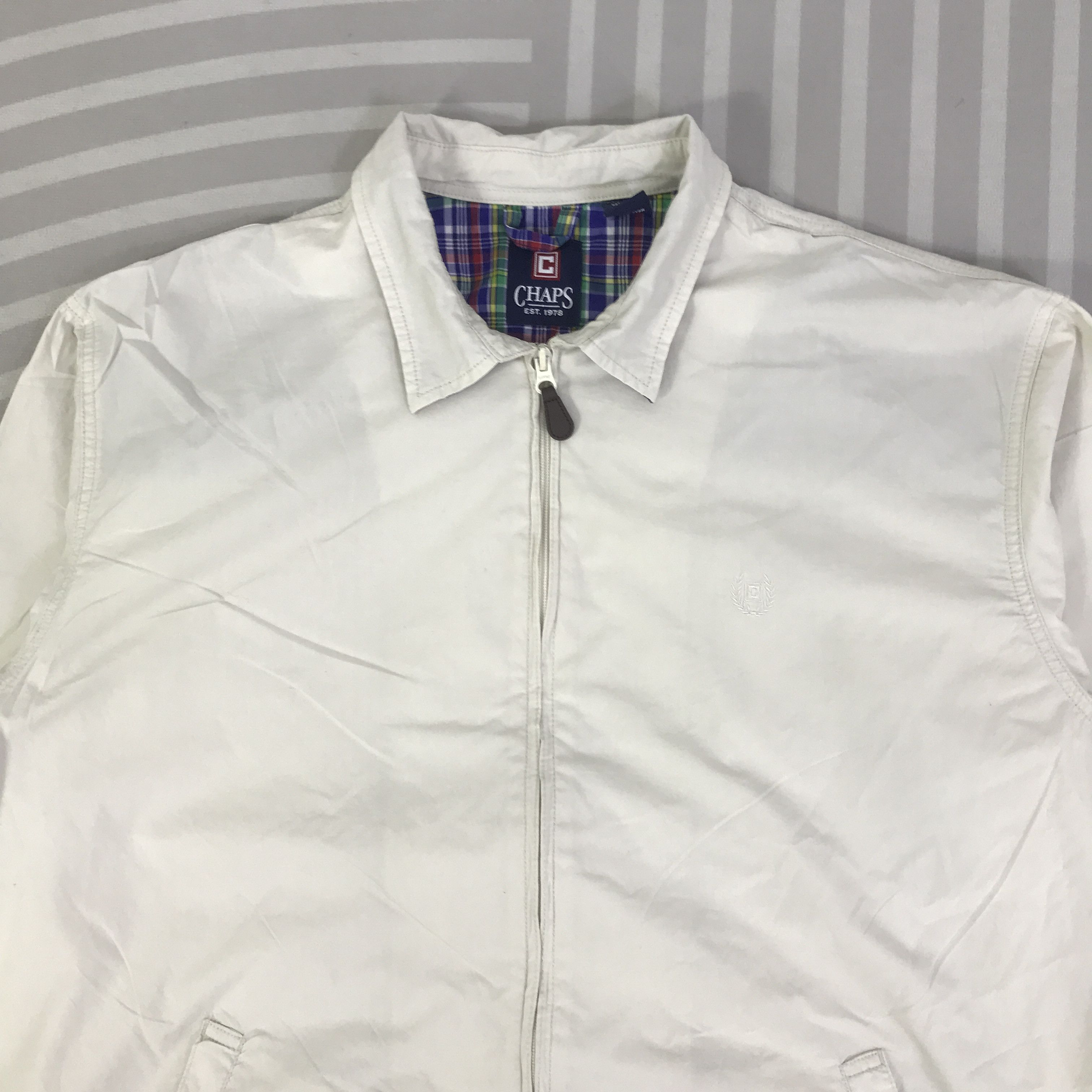 Chaps Vintage Chaps Zipper Jacket K124B11 Size US XL / EU 56 / 4 - 2 Thumbnail
