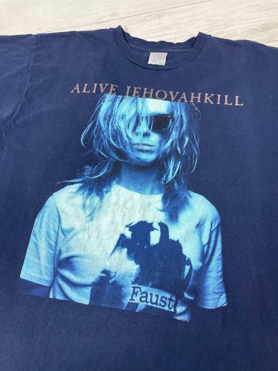 Band Tees 1992 Julian Cope The Head-On Tour T-Shirt Size US XL / EU 56 / 4 - 6 Thumbnail