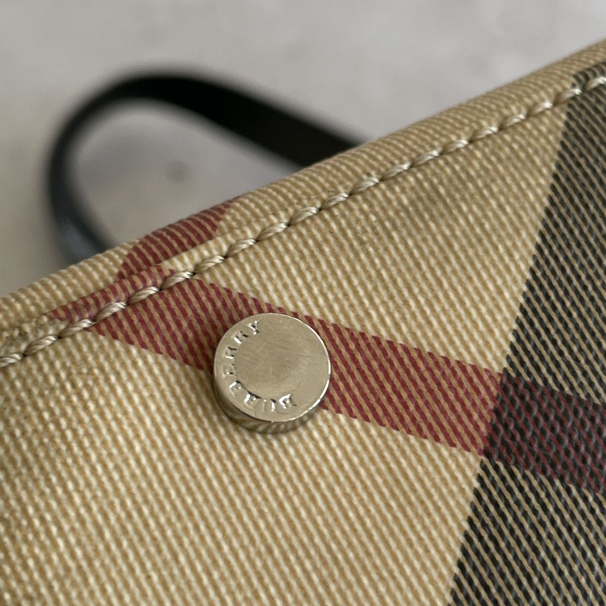 Burberry × Vintage RARE Burberry monogram handle bag y2k Size ONE SIZE - 15 Thumbnail