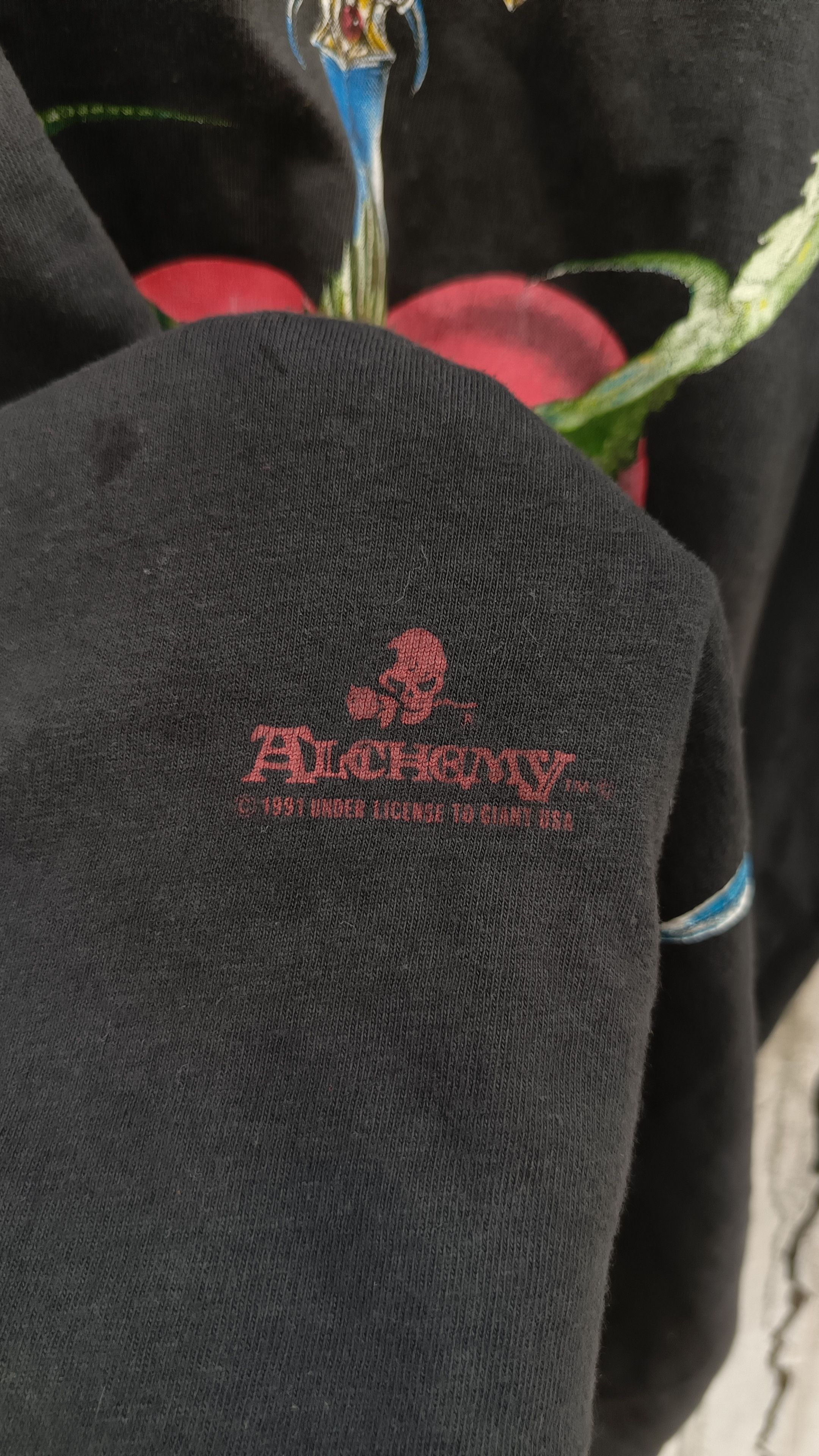 Vintage ©1991 Rare Vintage alchemy gothic scarface Size US L / EU 52-54 / 3 - 7 Thumbnail