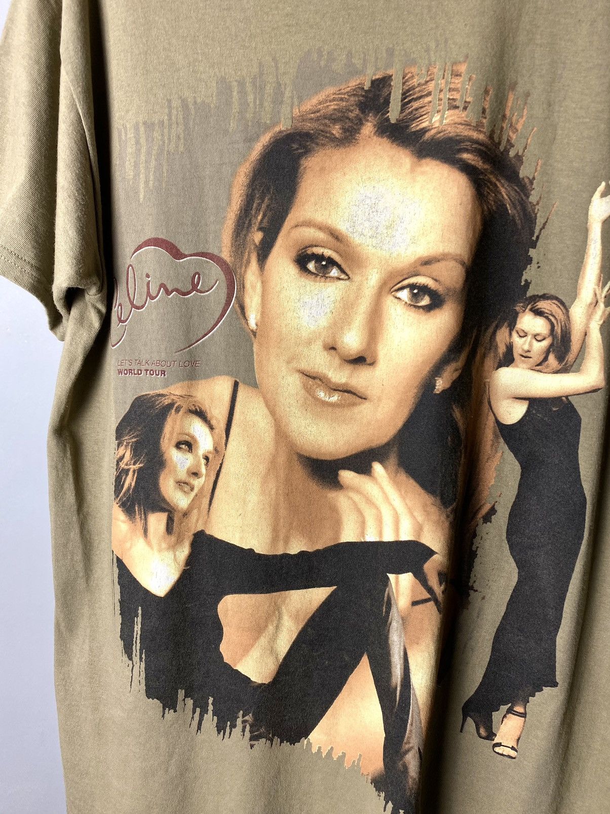 Band Tees × Vintage Rare! Vintage 1999 Celine Dion TShirt Let’s Speak About Love Size US L / EU 52-54 / 3 - 3 Thumbnail