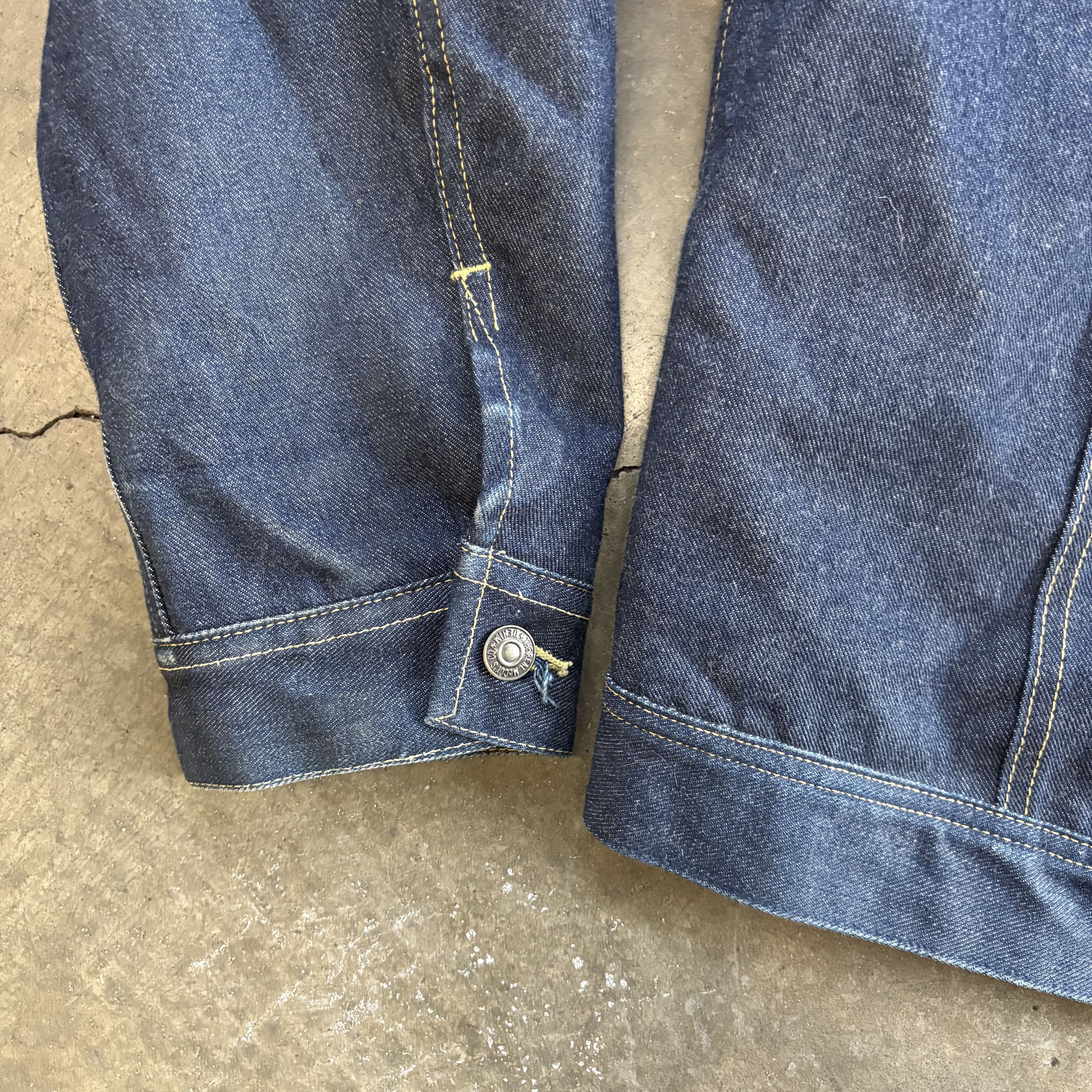 The Real McCoy's Vintage The Real McCoy's Blanket Lined Denim Jacket 44 Japan Size US S / EU 44-46 / 1 - 11 Thumbnail
