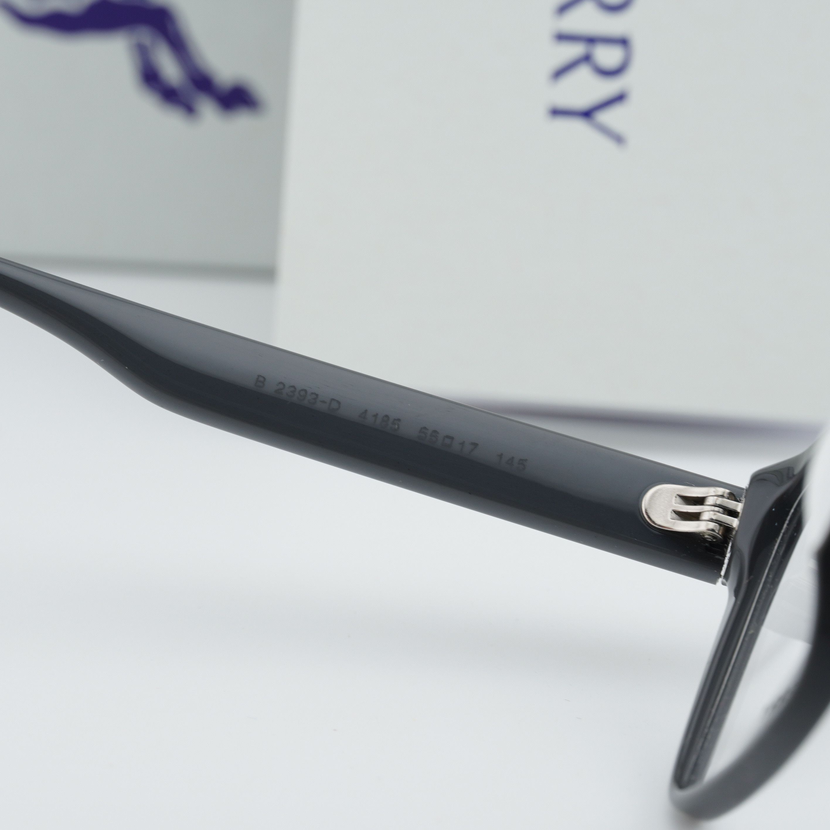 Burberry Burberry BE2393D 4185 Men Eyeglasses Grey 55mm Rectangle Size ONE SIZE - 6 Thumbnail