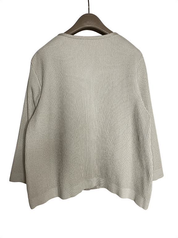Chloe Heavy weight ribbed sweater jacket Size M / US 6-8 / IT 42-44 - 2 Thumbnail