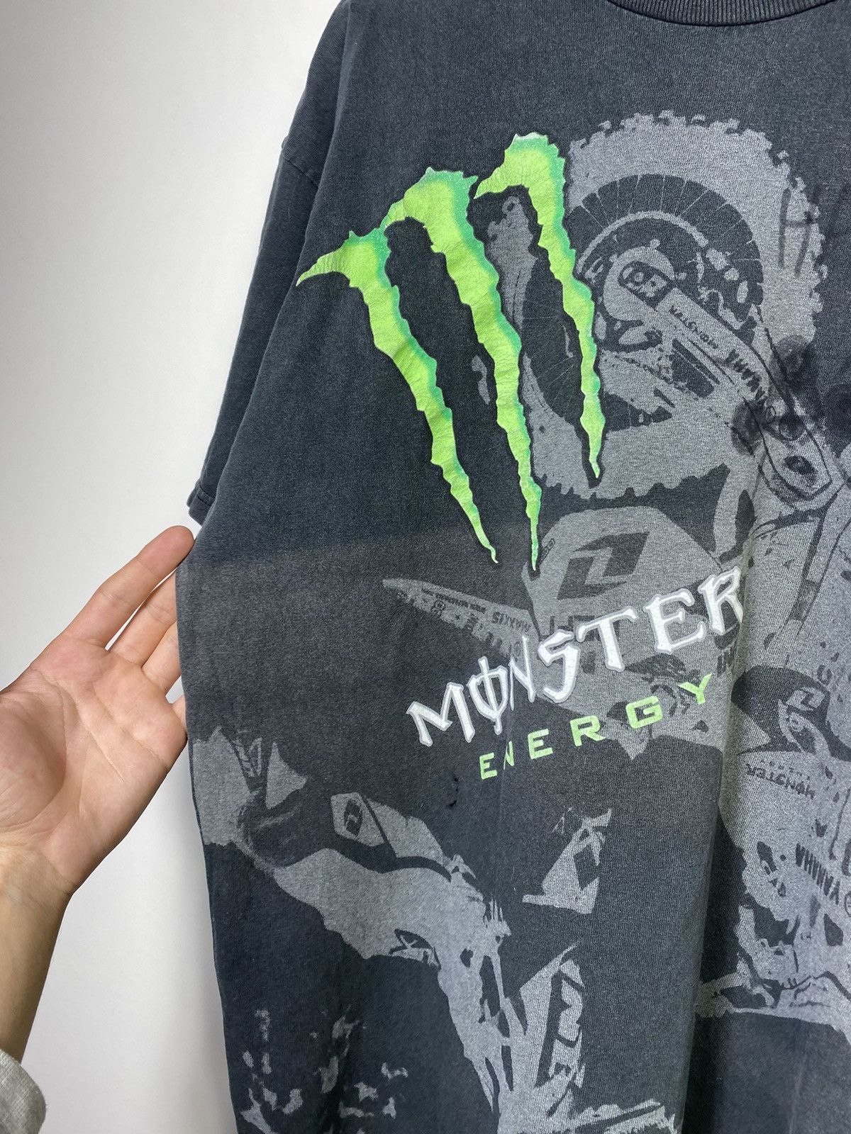 Yamaha Vintage Monster Energy Yamaha Distressed Licensed T-shirt Size US XL / EU 56 / 4 - 12 Thumbnail