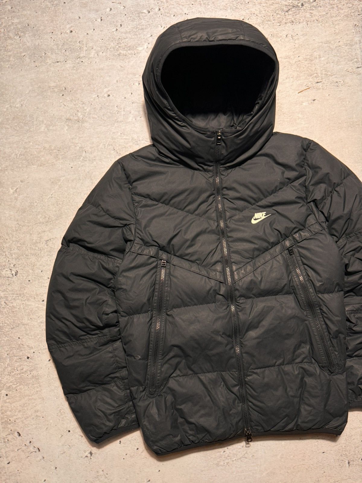 Nike × Nike ACG NIKE PUFFER DOWN BASIC LOGO OVERSIZE NYLON JACKET Size US XS / EU 42 / 0 - 2 Thumbnail