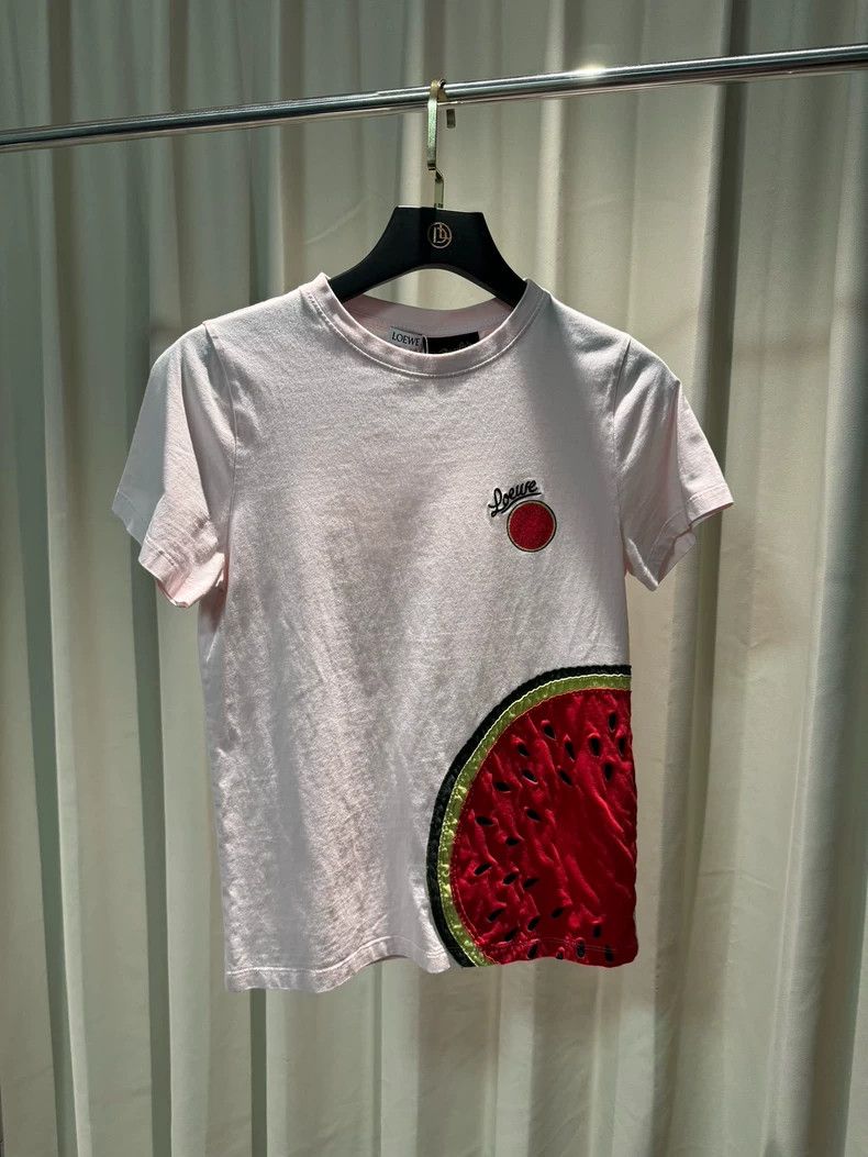 Loewe LOEWE Pink watermelon short sleeves Size XS / US 0-2 / IT 36-38 - 1 Thumbnail