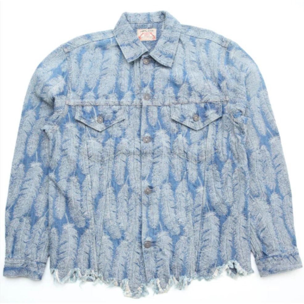 Kapital Feather Denim Jacket | Grailed