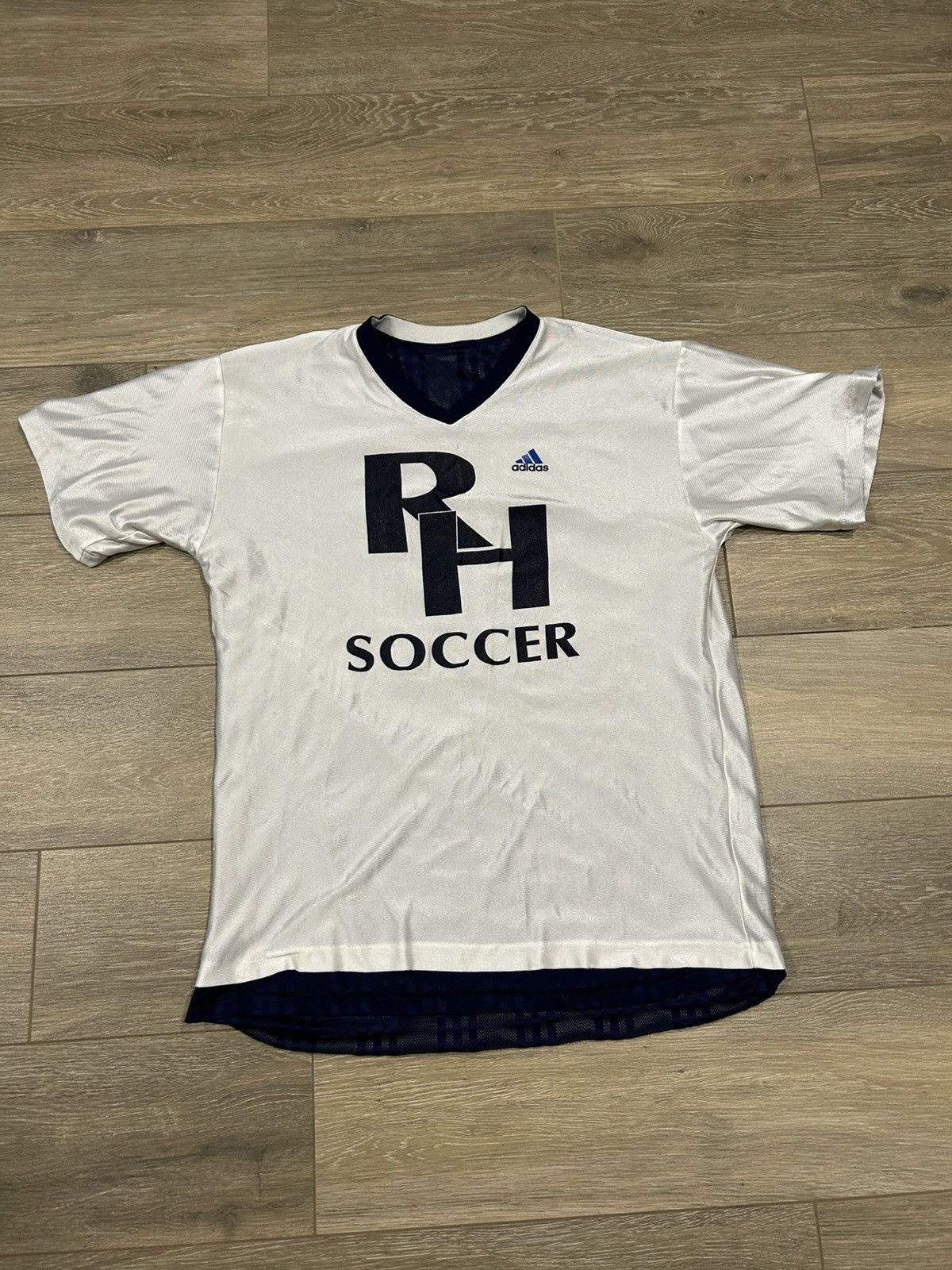 Adidas Adidas Reversible Soccer (football) Jersey Size US XL / EU 56 / 4 - 2 Thumbnail