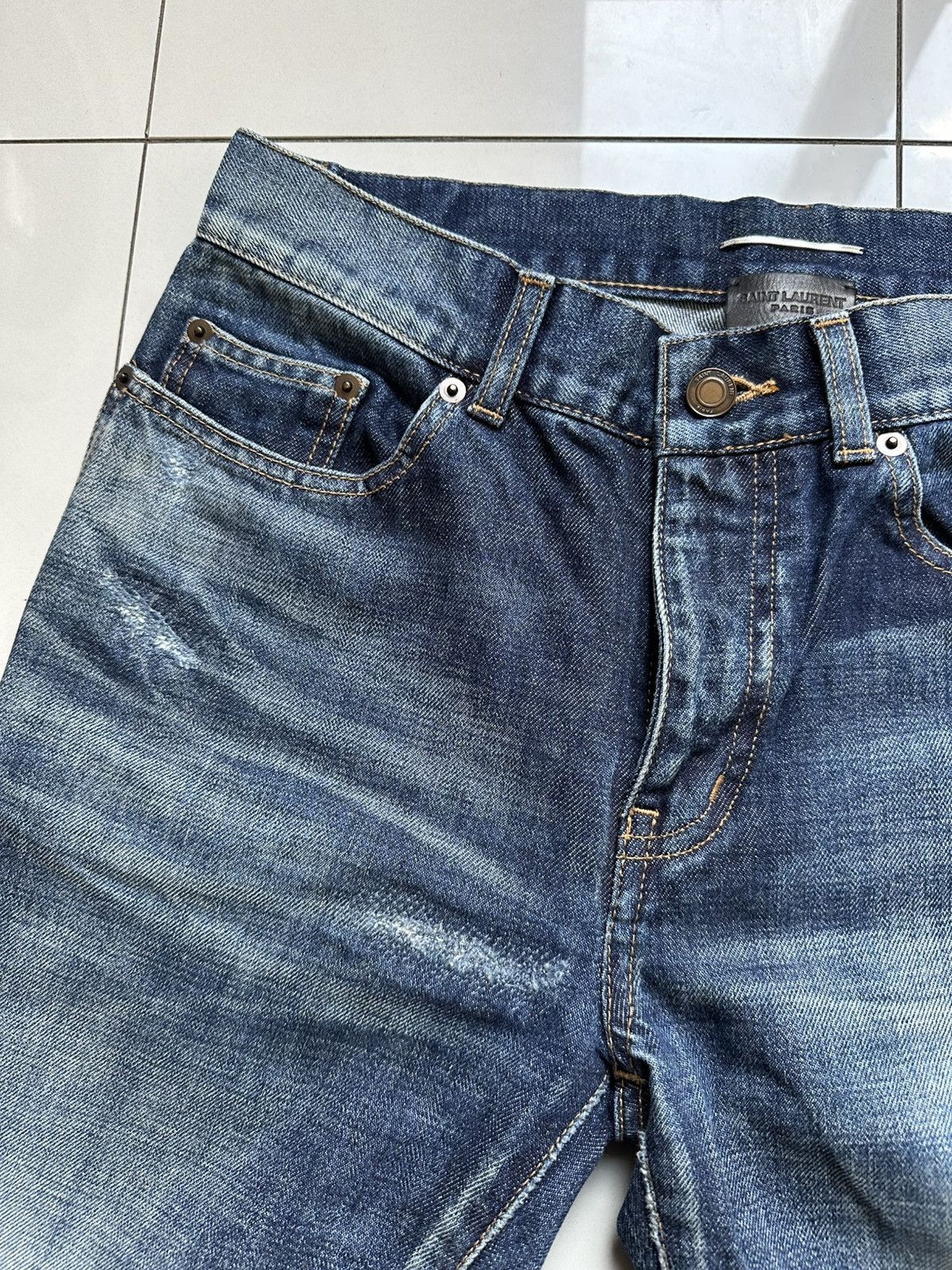 Saint Laurent Paris Saint Laurent Denim Size US 30 / EU 46 - 5 Thumbnail