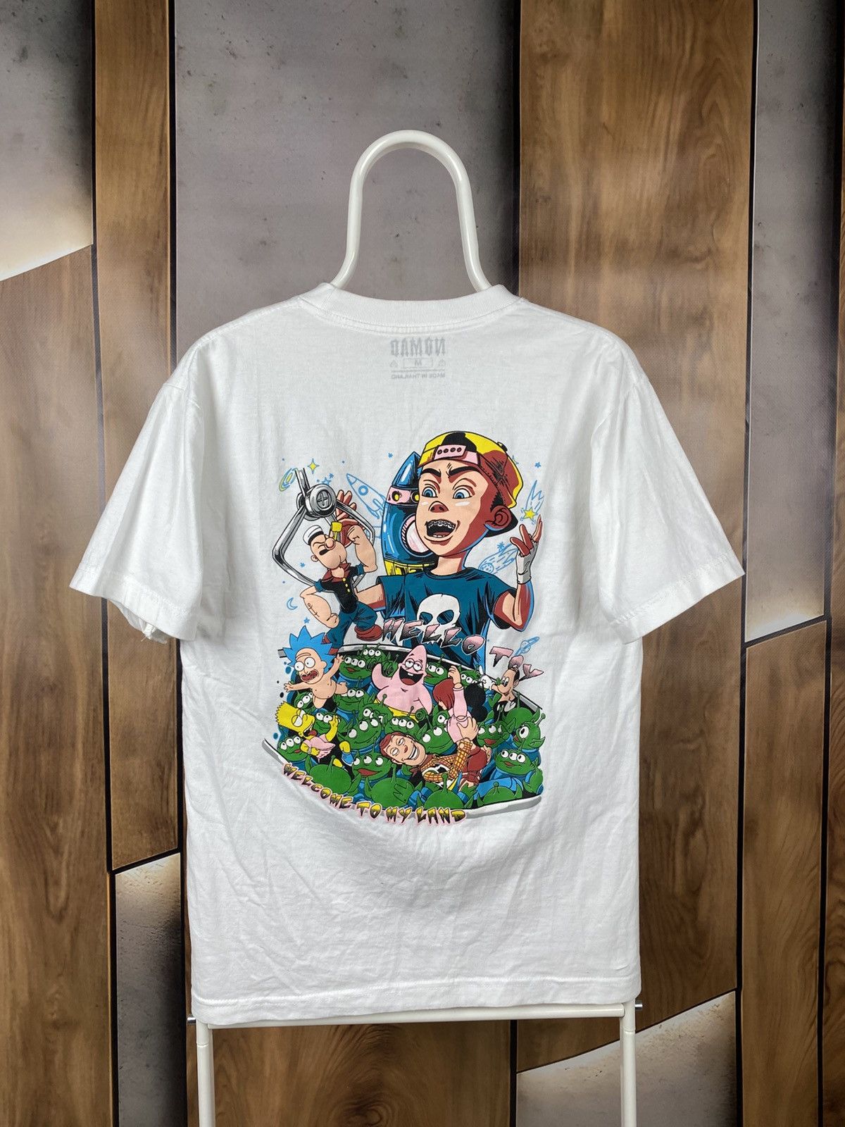 Nomad 🧸T-Shirt Nomad Hello Toy Welcome To My Land Movie Tee🧸 Size US M / EU 48-50 / 2 - 1 Thumbnail