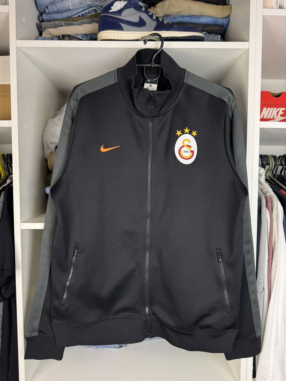 Nike 2014 Nike Galatasaray Track Jacket Size US L / EU 52-54 / 3 - 1 Thumbnail