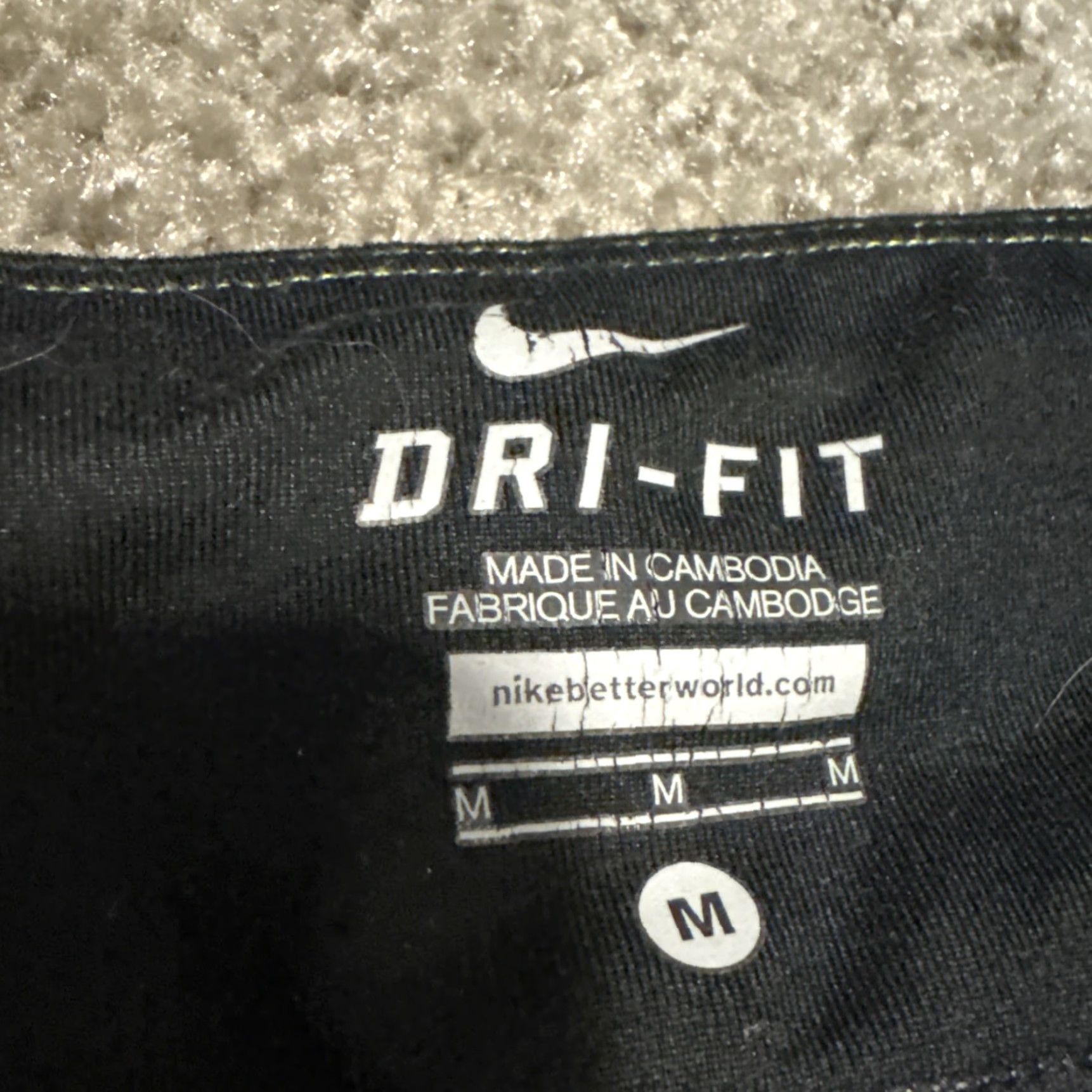Nike Nike Dri-Fit Leggings Yoga Heathered Grey Compression M Womens Size 32" / US 10 / IT 46 - 6 Thumbnail