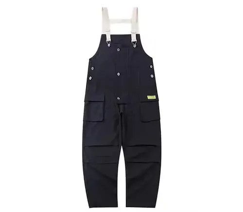 VIBE 21SS Indigo Union Japan Navy Worker Overalls Size US 33 - 1 Thumbnail