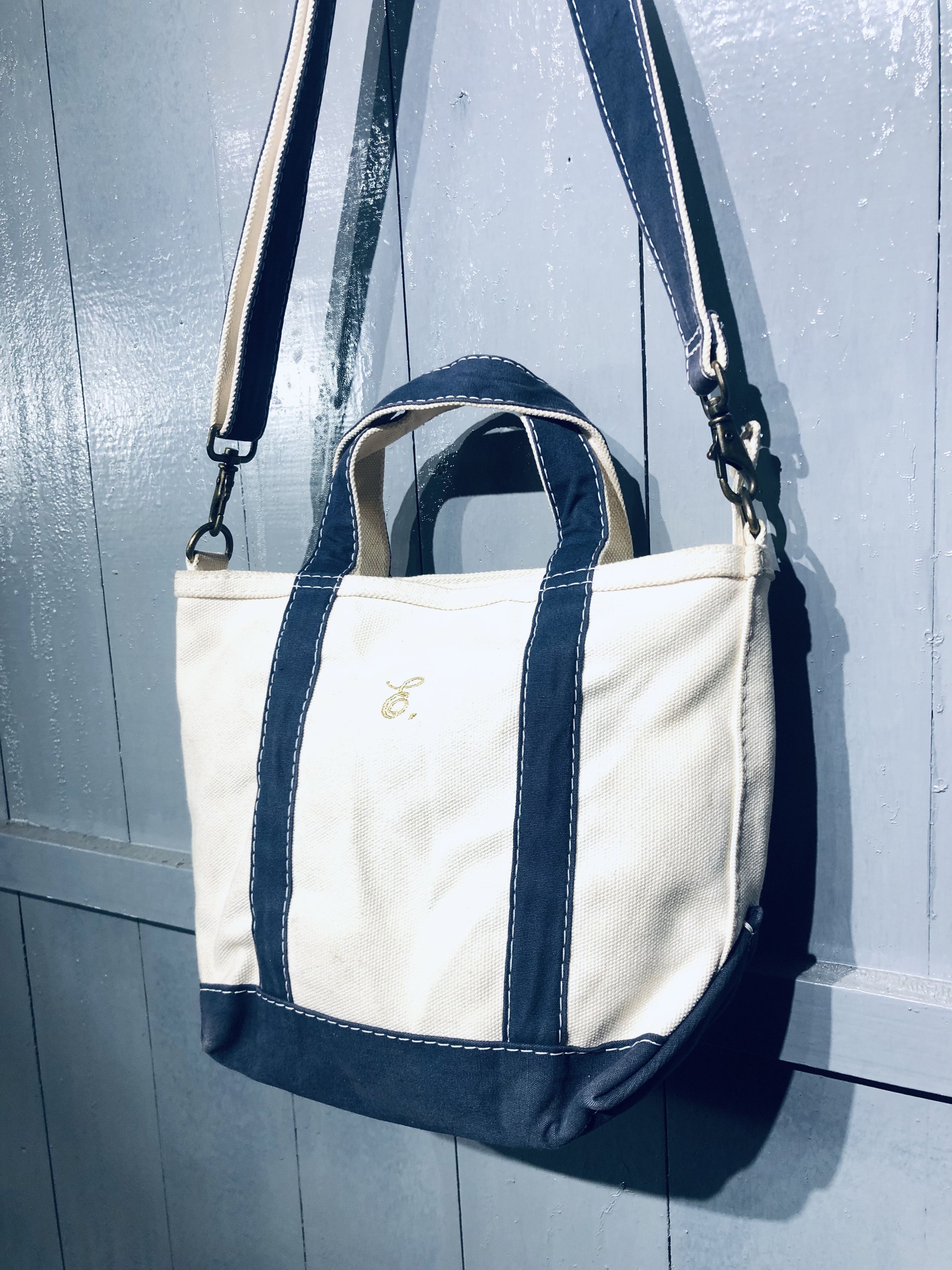 Canvas × L.L. Bean L.L.BEAN STYLE CANVAS CROSSBODY TOTE BAG Size ONE SIZE - 15 Thumbnail