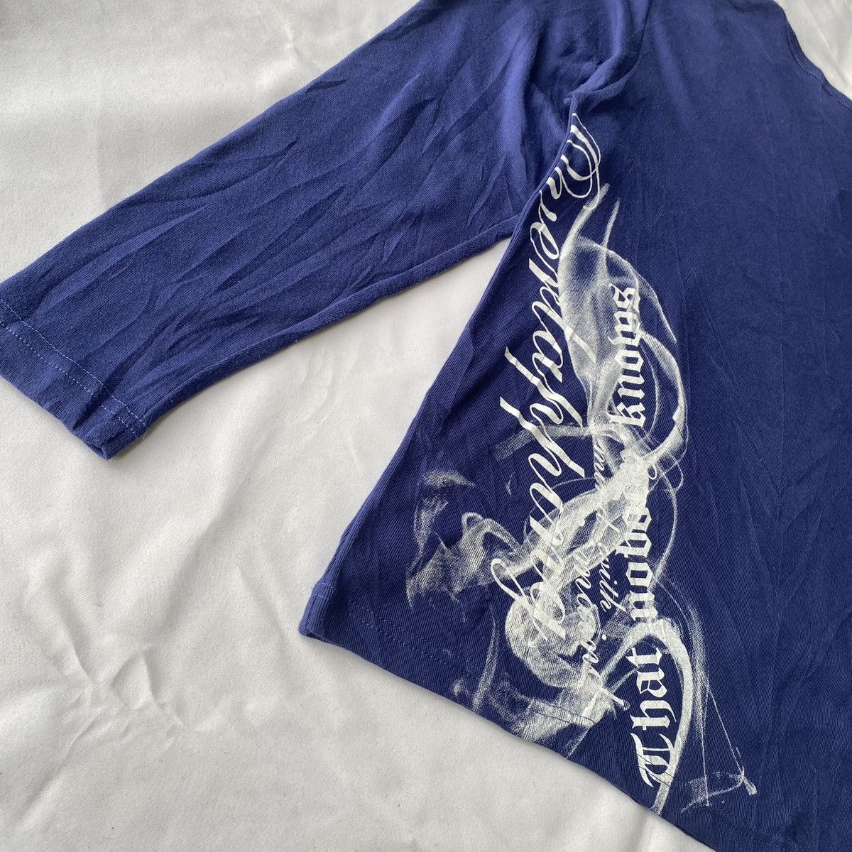 Hysteric Glamour × If Six Was Nine × Japanese Brand Japanese Vintage Poem Smoke Punk Style Long Sleeve Size US L / EU 52-54 / 3 - 11 Thumbnail