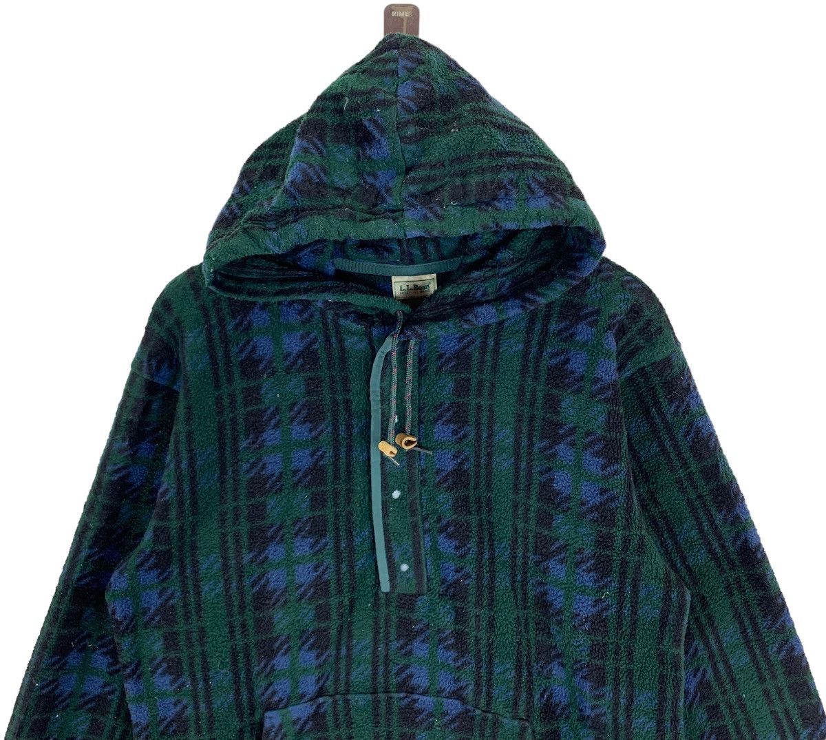 L.L. Bean VINTAGE LL BEAN OUTDOOR FLEECE HOODIE JACKET Size US M / EU 48-50 / 2 - 4 Thumbnail