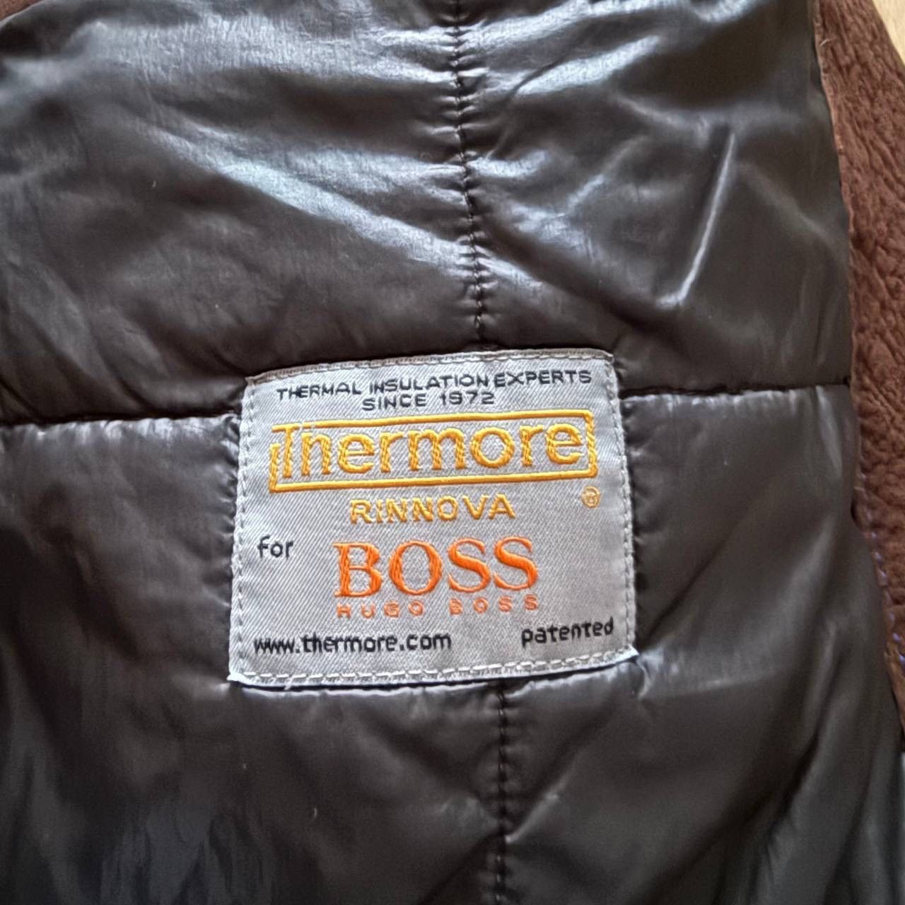 Hugo Boss Hugo Boss Orange Vintage leather jacket Size US L / EU 52-54 / 3 - 14 Thumbnail