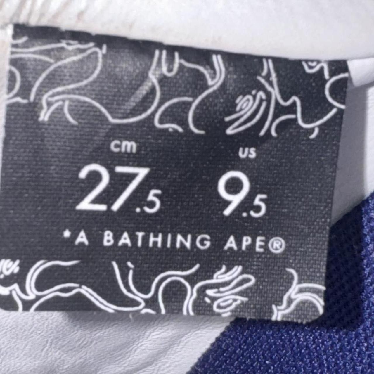 Bape Bapesta ABC Icon Shoes Size US 9.5 / EU 42-43 - 4 Thumbnail