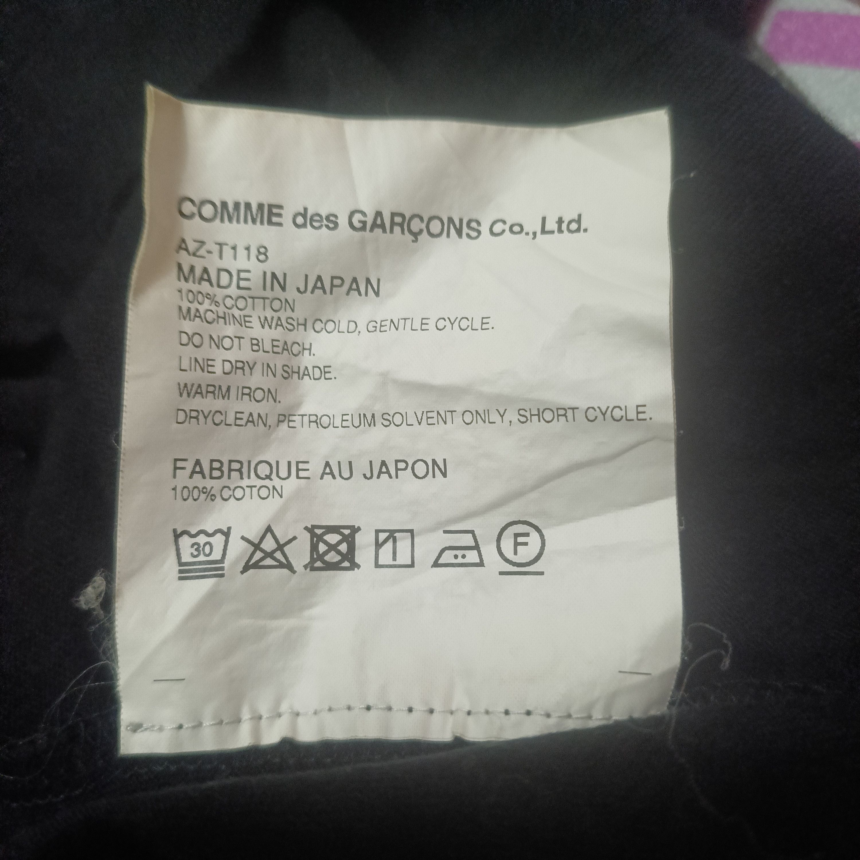 Comme des Garcons PLAY × Japanese Brand Vintage Play Comme des Garçons Long Sleeve Single Stitch Size M / US 6-8 / IT 42-44 - 5 Thumbnail