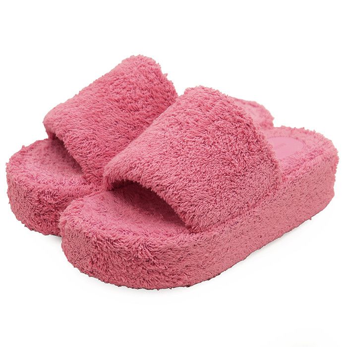 Balenciaga Balenciaga Balenciaga RISE SLIDE terry platform sandals Textile Shoes RISE SLIDE DUTY FREE for USA Size ONE SIZE - 1 Thumbnail