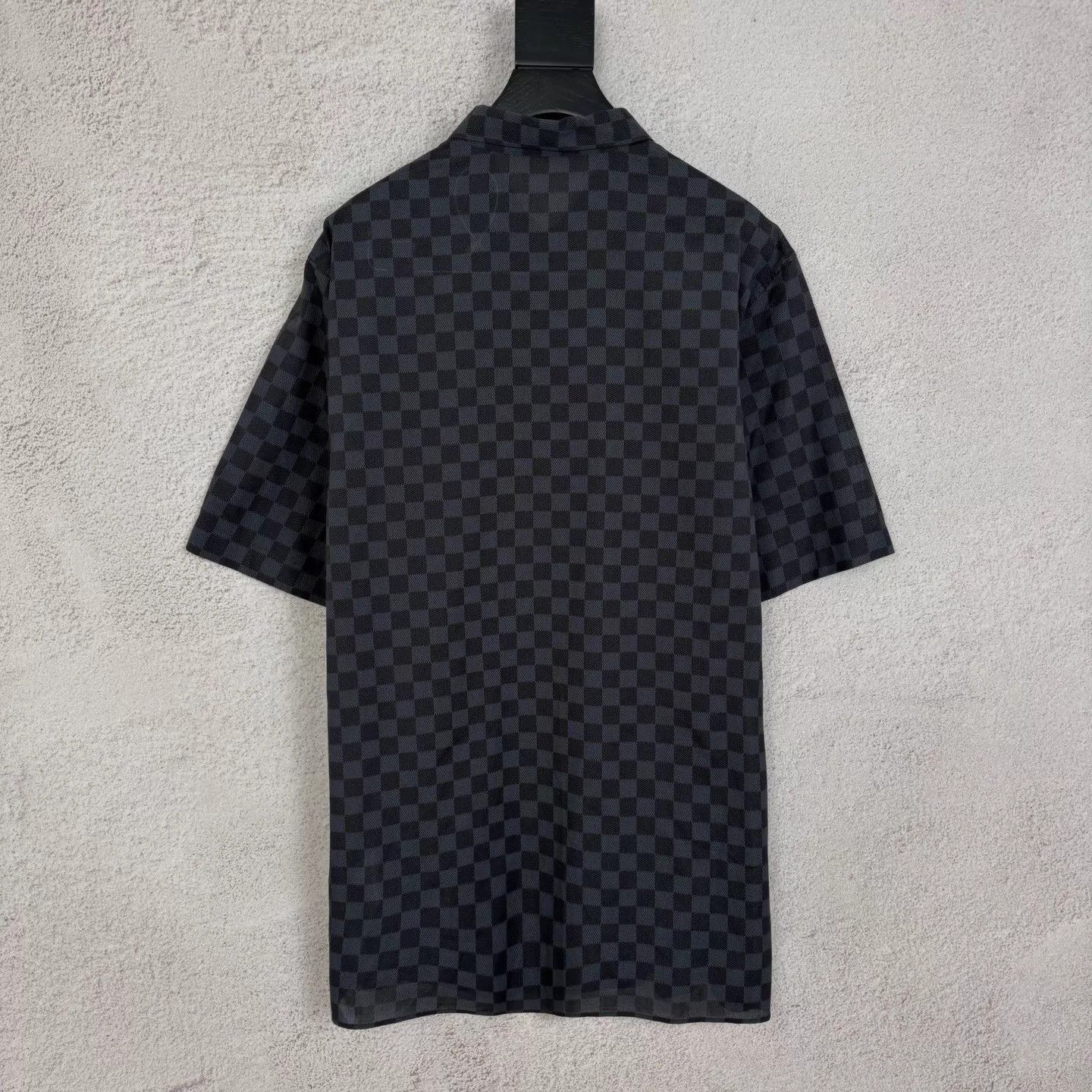Louis Vuitton LV Black Monogram Logo Short Sleeve Shirt XXL 99 Size US XXL / EU 58 / 5 - 2 Thumbnail
