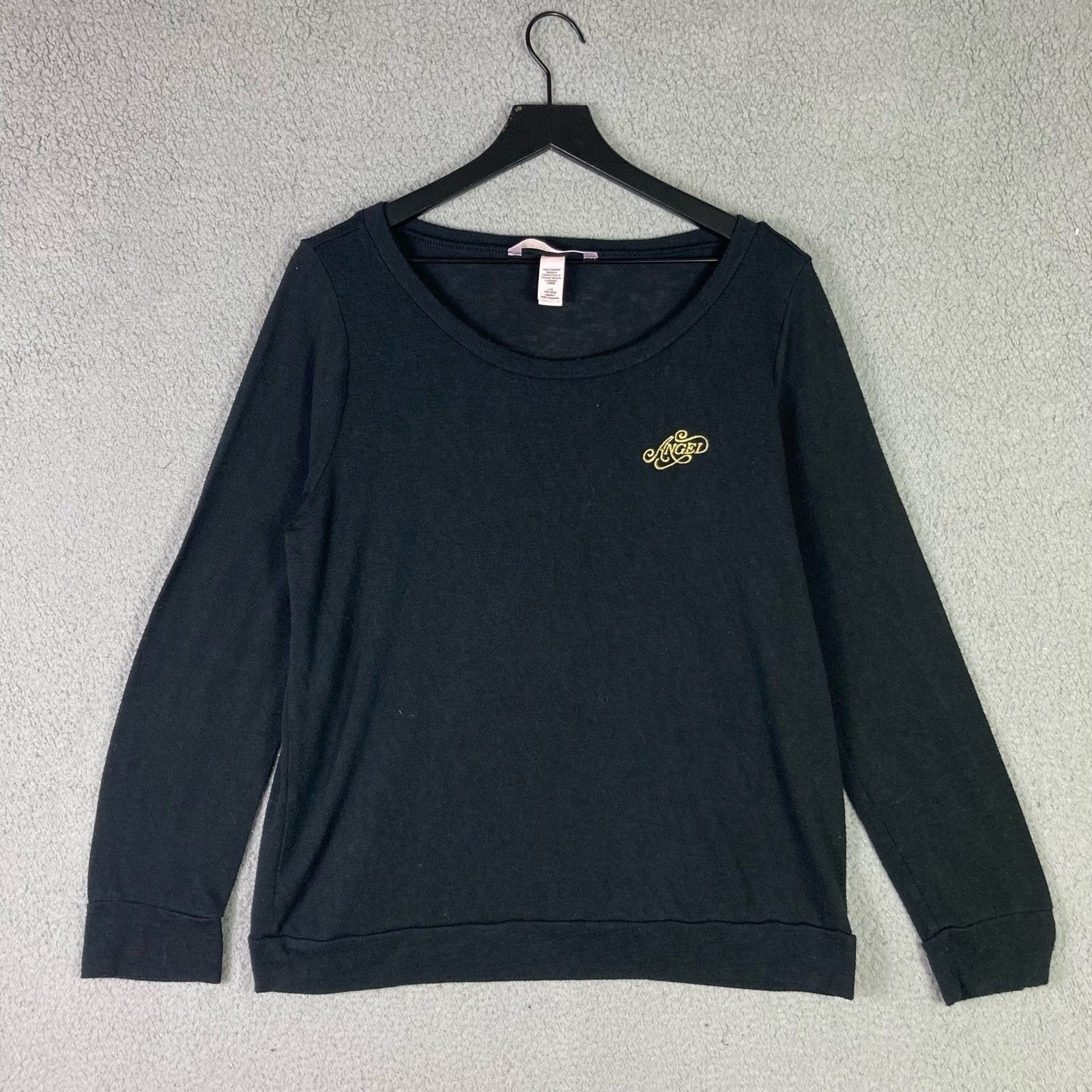 Victoria's Secret Victoria's Secret Black PJ Top Cozy Sleepwear L Womens PJs Size L / US 10 / IT 46 - 3 Thumbnail
