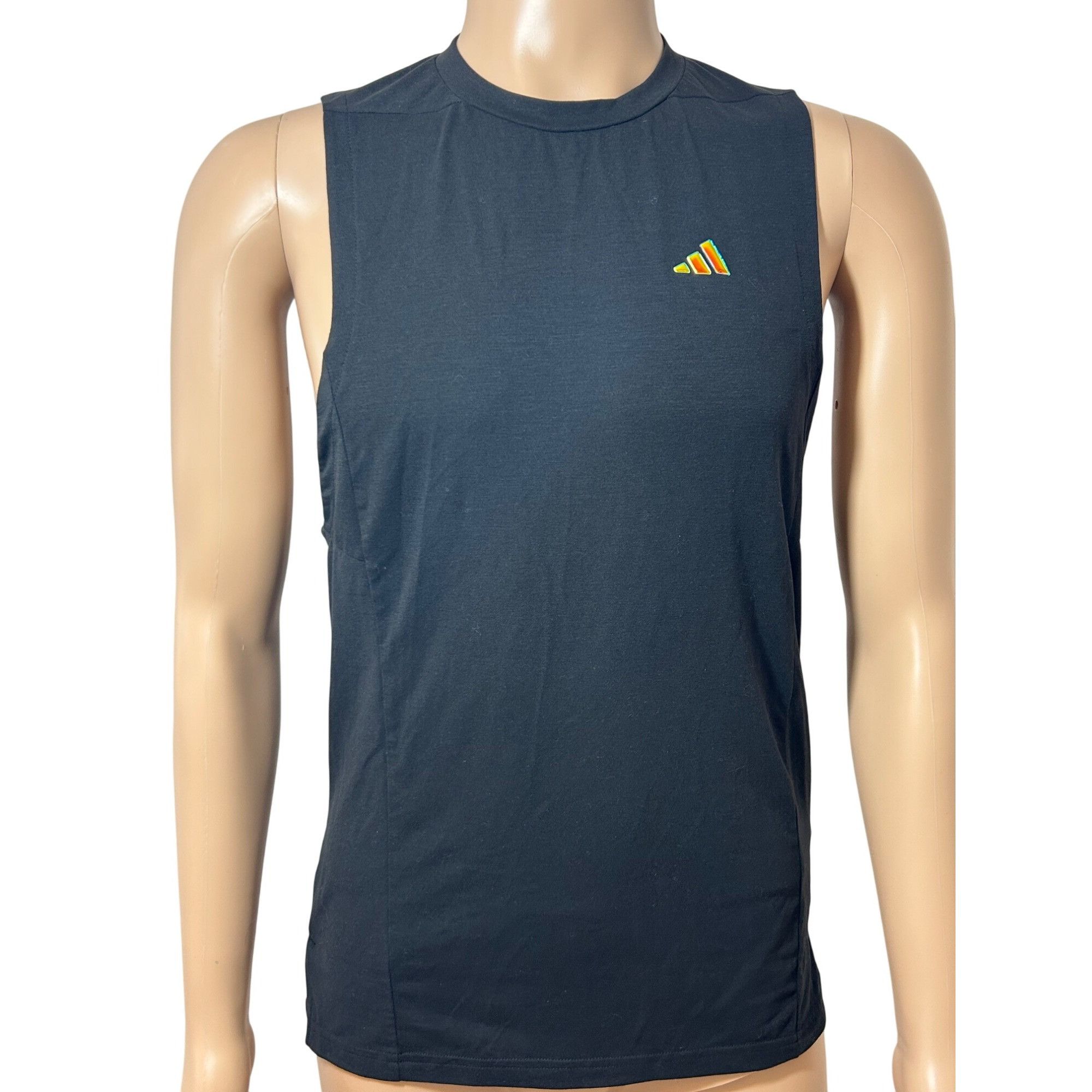 Adidas Adidas Men’s Training Tank Top S Black JF6604 Logo Activewea Size US S / EU 44-46 / 1 - 1 Thumbnail