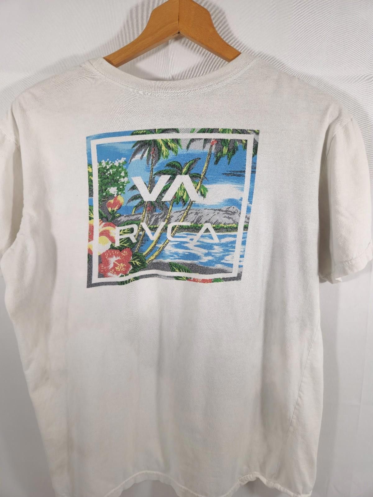 RVCA RVCA VA WHITE FLORAL LONG SLEEVE T SHIRT SIZE M Size US M / EU 48-50 / 2 - 1 Thumbnail