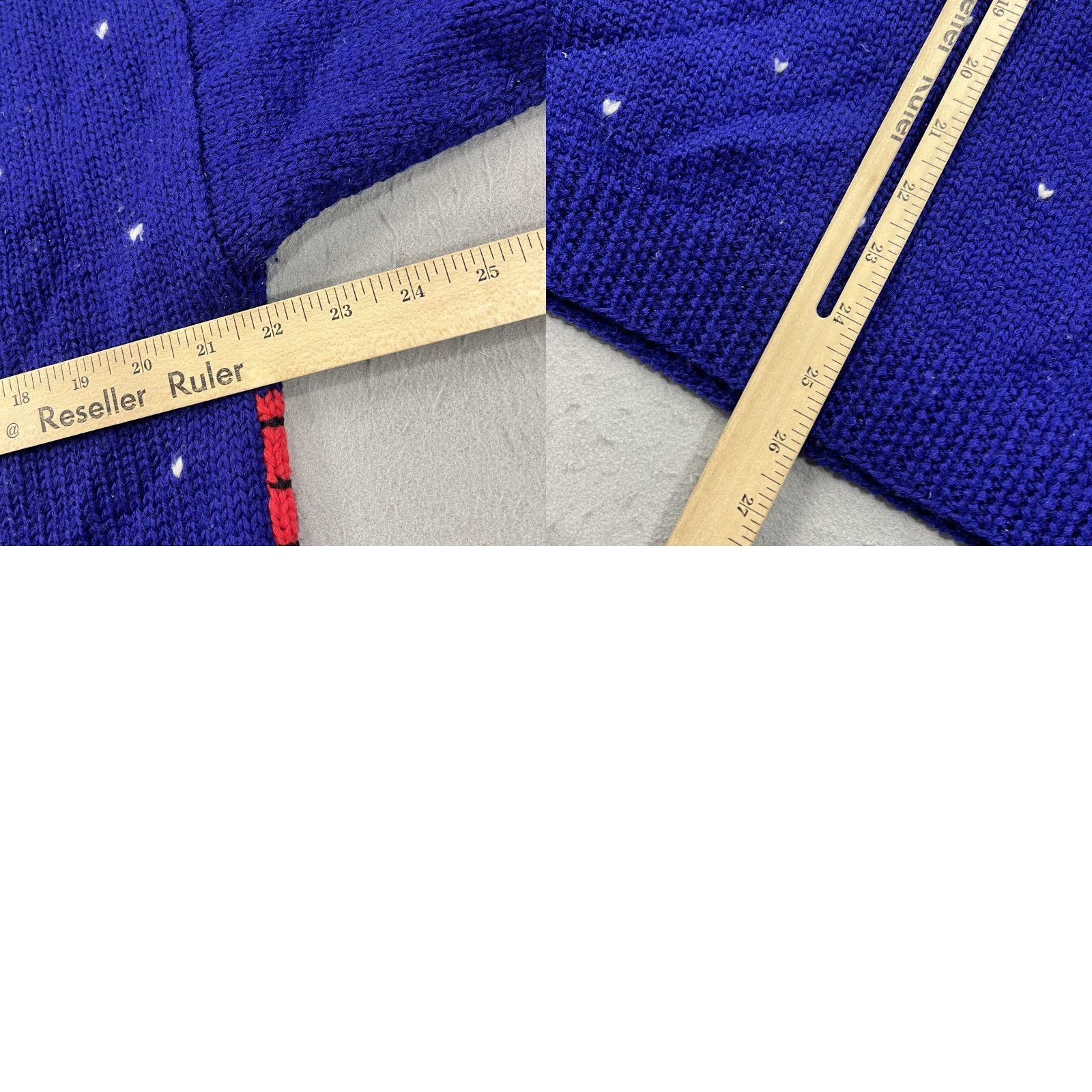 Vintage VINTAGE Field Gear Sweater Womens Large Blue Wool Angora Nylon Crew Neck Long Sleeve Polka Dot Snow Scene Christmas Ugly Christmas Holiday 90s Size L / US 10 / IT 46 - 8 Thumbnail