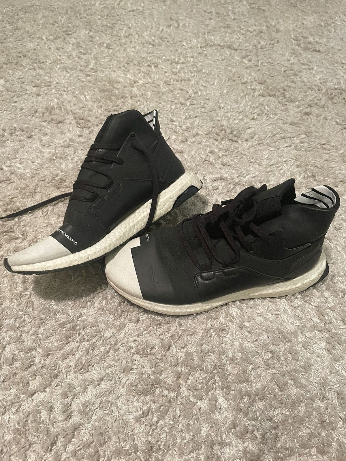 Y-3 Adidas x Yohji Yamamoto Black White Sneaker