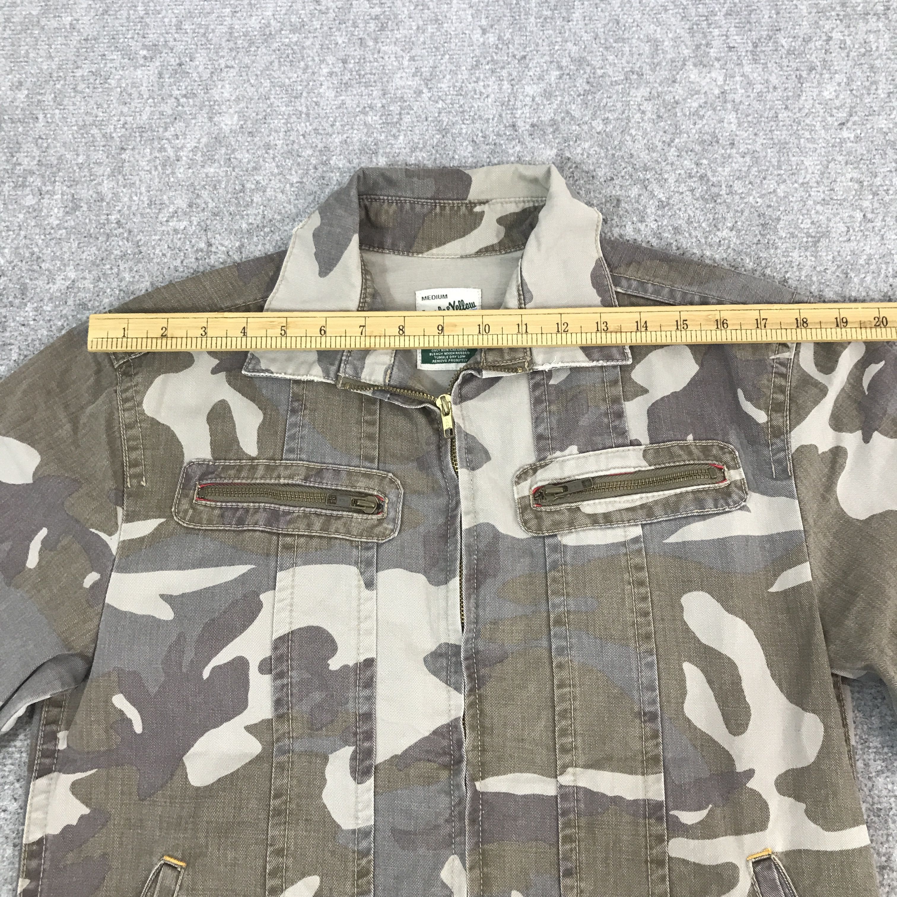 Japanese Brand purple&yellow camo Pocket tactical jacket Size US M / EU 48-50 / 2 - 5 Thumbnail