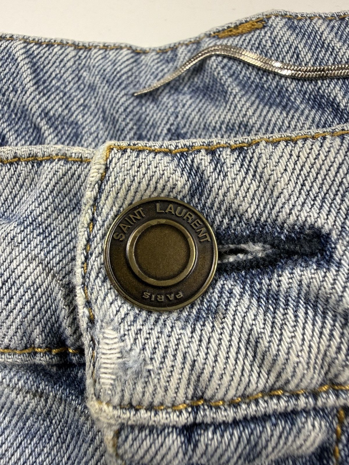 Saint Laurent Paris Saint Laurent D02 Skinny Denim Size US 31 - 7 Thumbnail