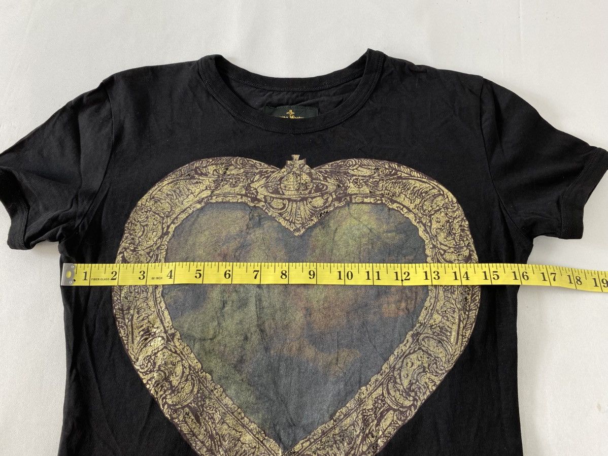 Vivienne Westwood Vivienne Westwood Anglomania Kissing Heart Graphic Tee Size XS / US 0-2 / IT 36-38 - 11 Thumbnail