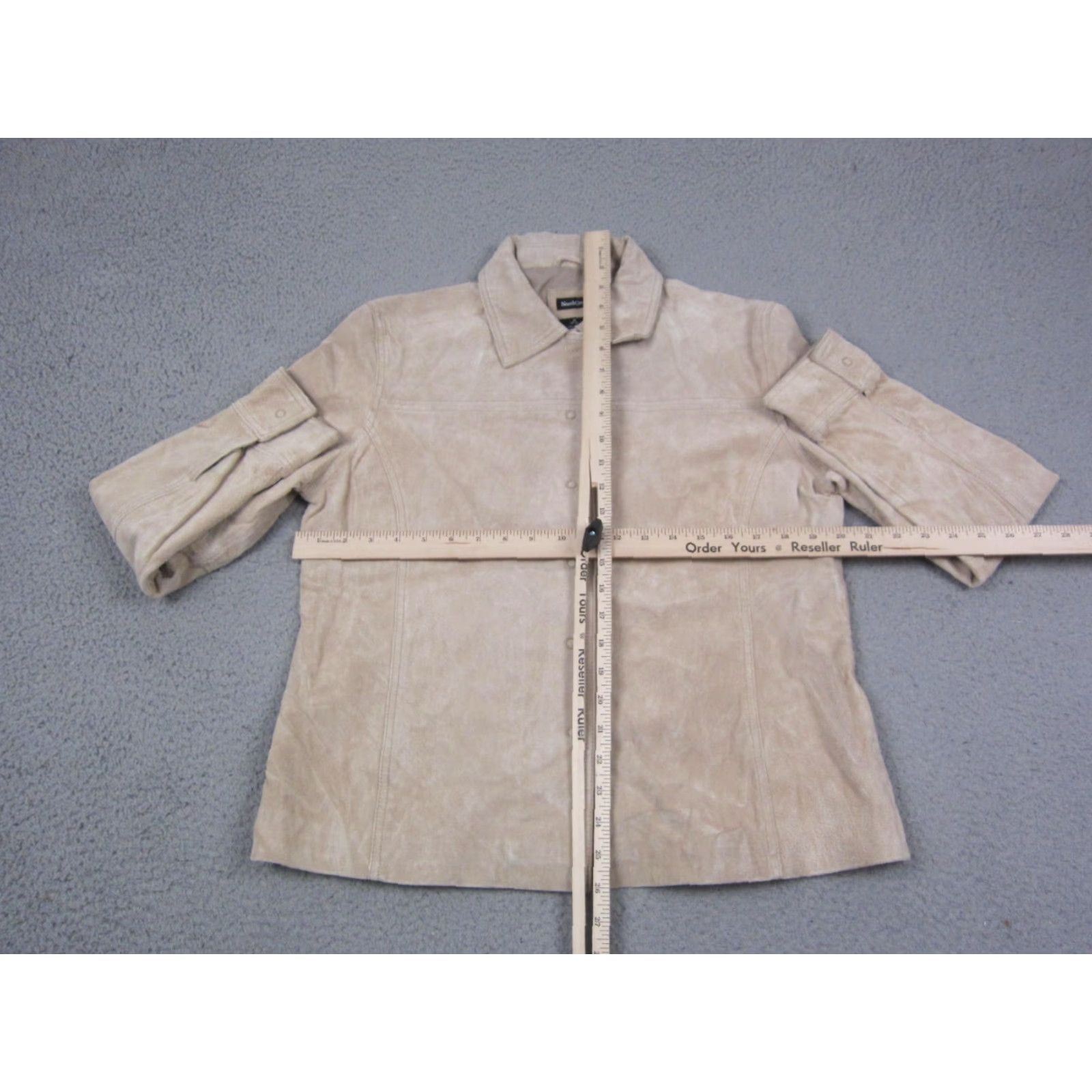 Vintage VINTAGE Northcrest Jacket Womens M Brown Suede Leather Snap 90s Western 80s 90s Mens Womens Size M / US 6-8 / IT 42-44 - 6 Thumbnail