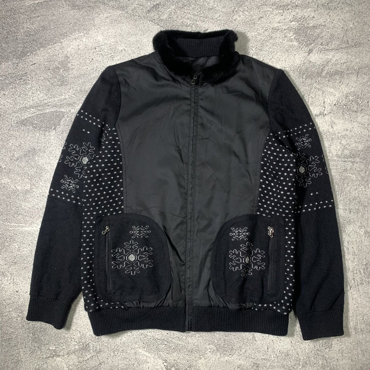 If Six Was Nine JAPANESE FUR KNIT JACKET IFSIXWASNINE LGB Size M / US 6-8 / IT 42-44 - 1 Thumbnail