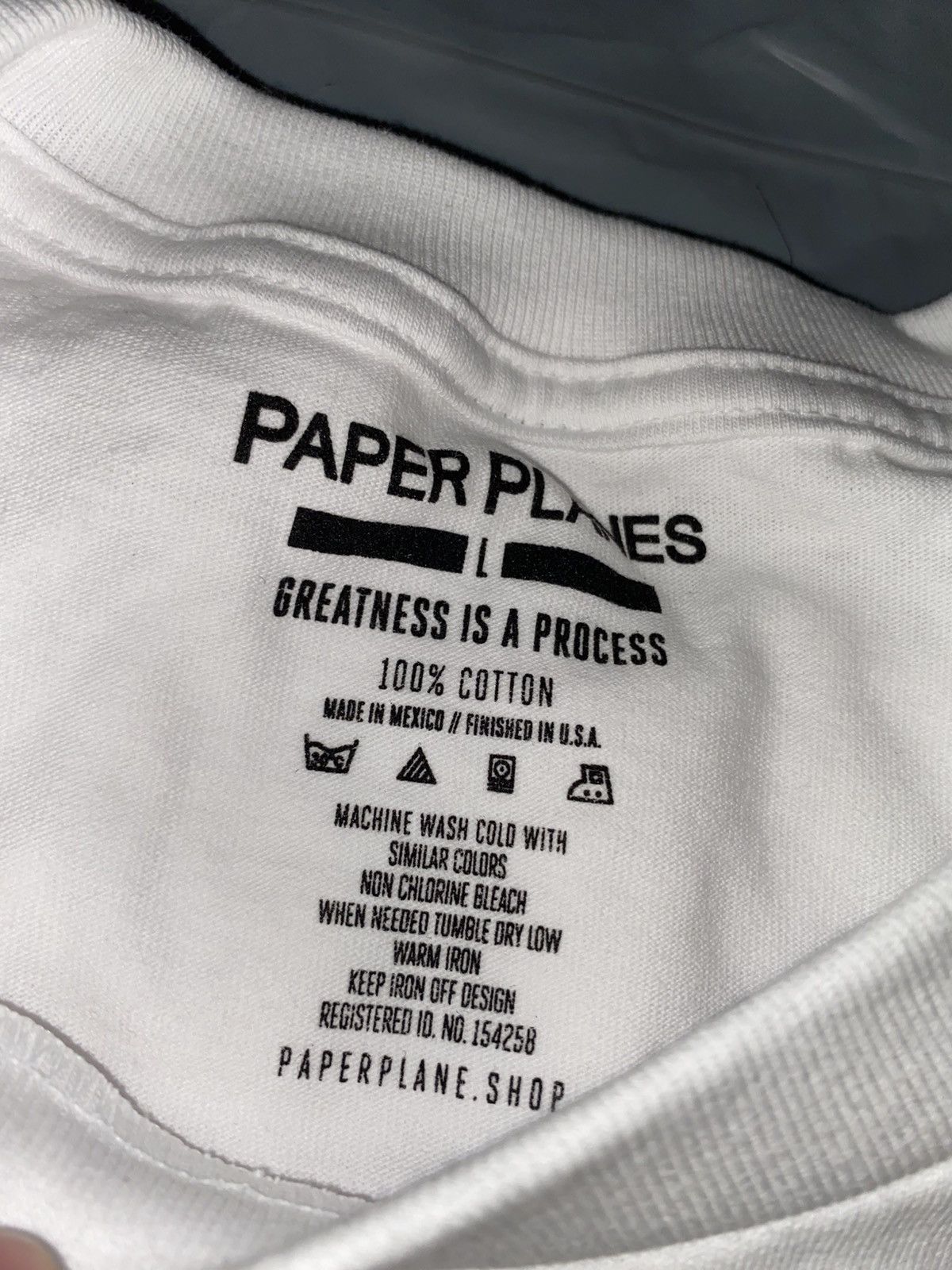 Paper Planes Jae Tips x Paper Planes I’m Busy Tee (POP UP EXCLUSIVE) Size US L / EU 52-54 / 3 - 4 Thumbnail