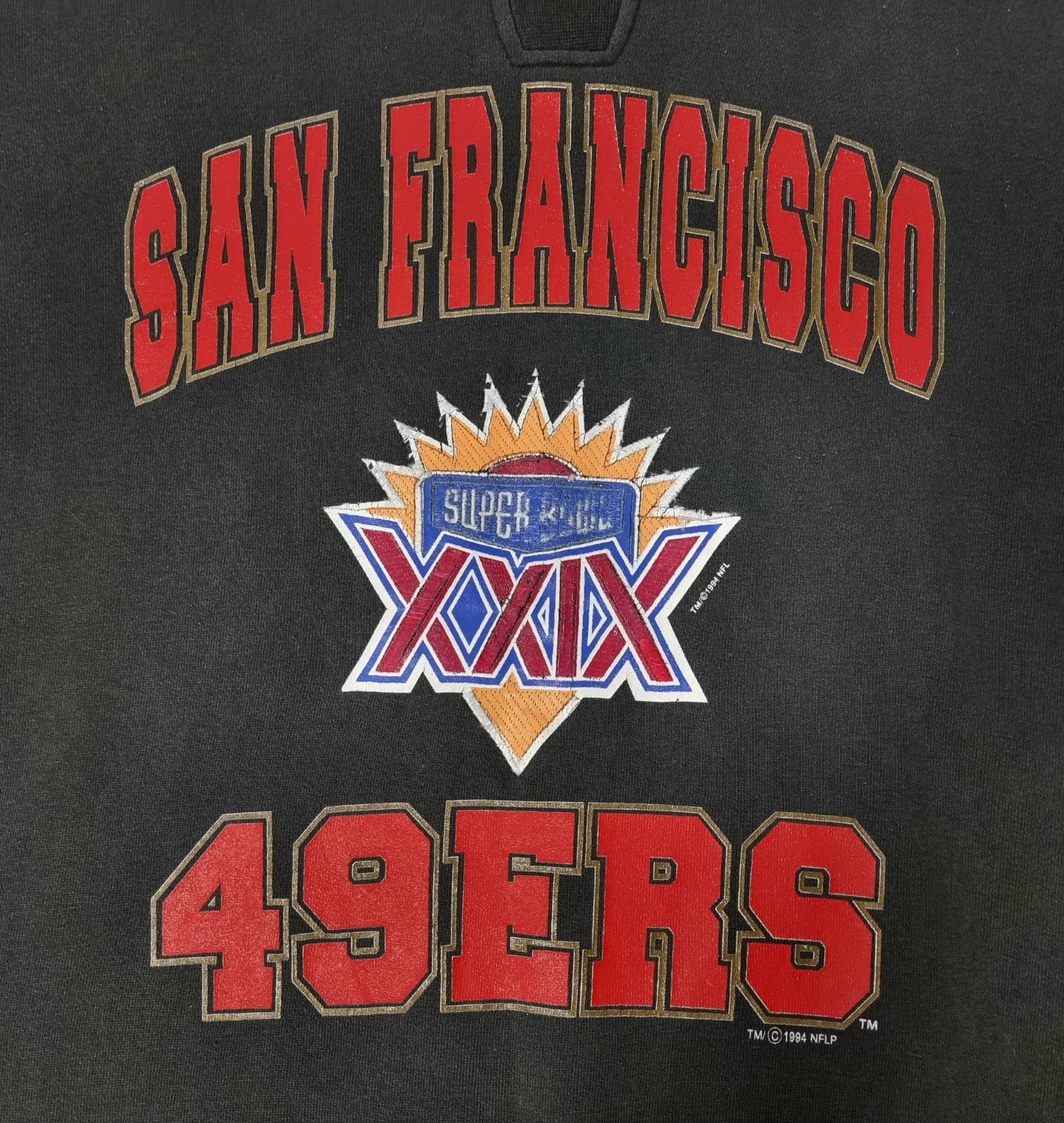 Starter × Vintage vintage 90s Starter Super Bowl 49ers boxy crewneck M Size US M / EU 48-50 / 2 - 5 Thumbnail