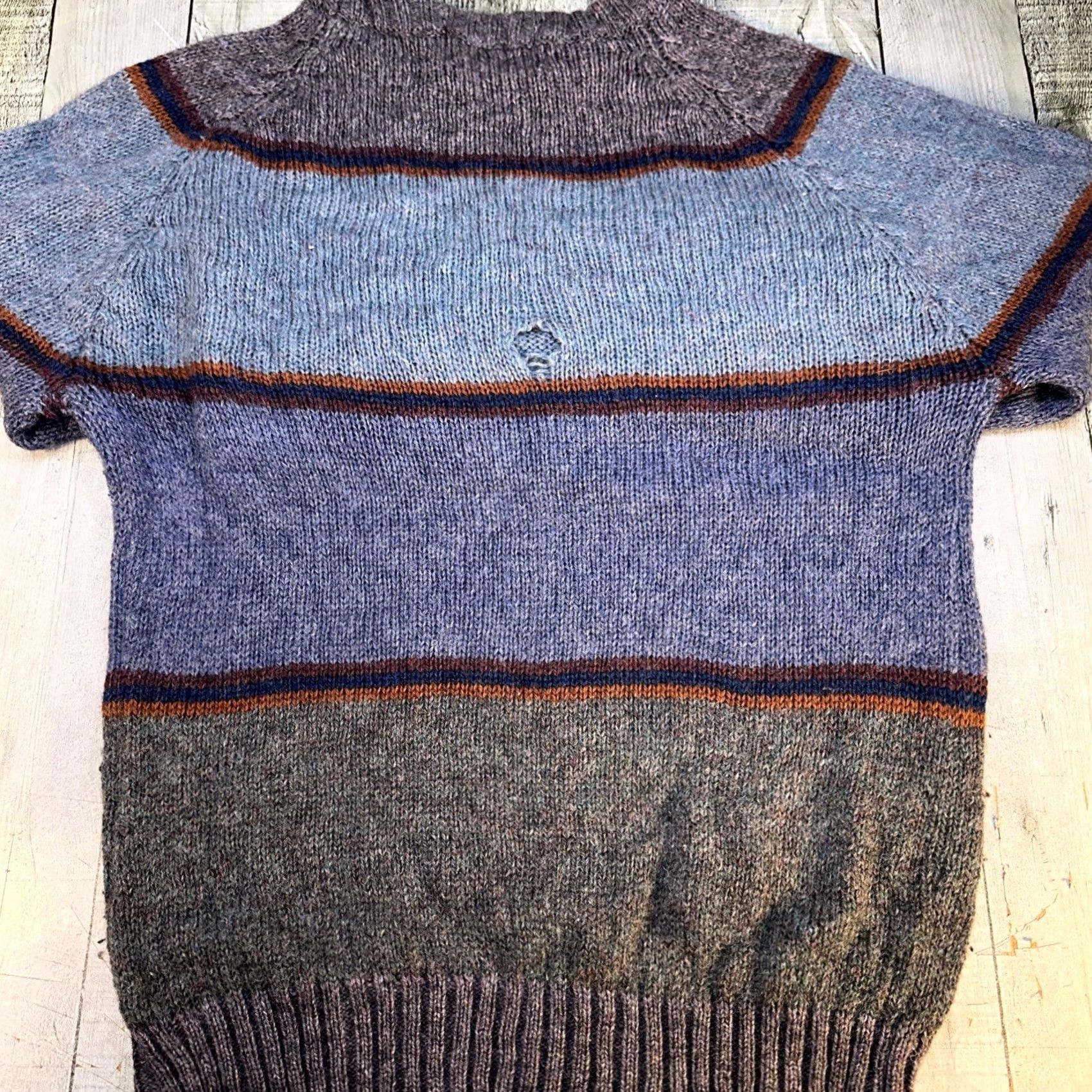 McGregor McGregor Sweater Wool Blend Striped Small Vintage 70s 80s Made in USA Guam Mens Size US S / EU 44-46 / 1 - 4 Thumbnail