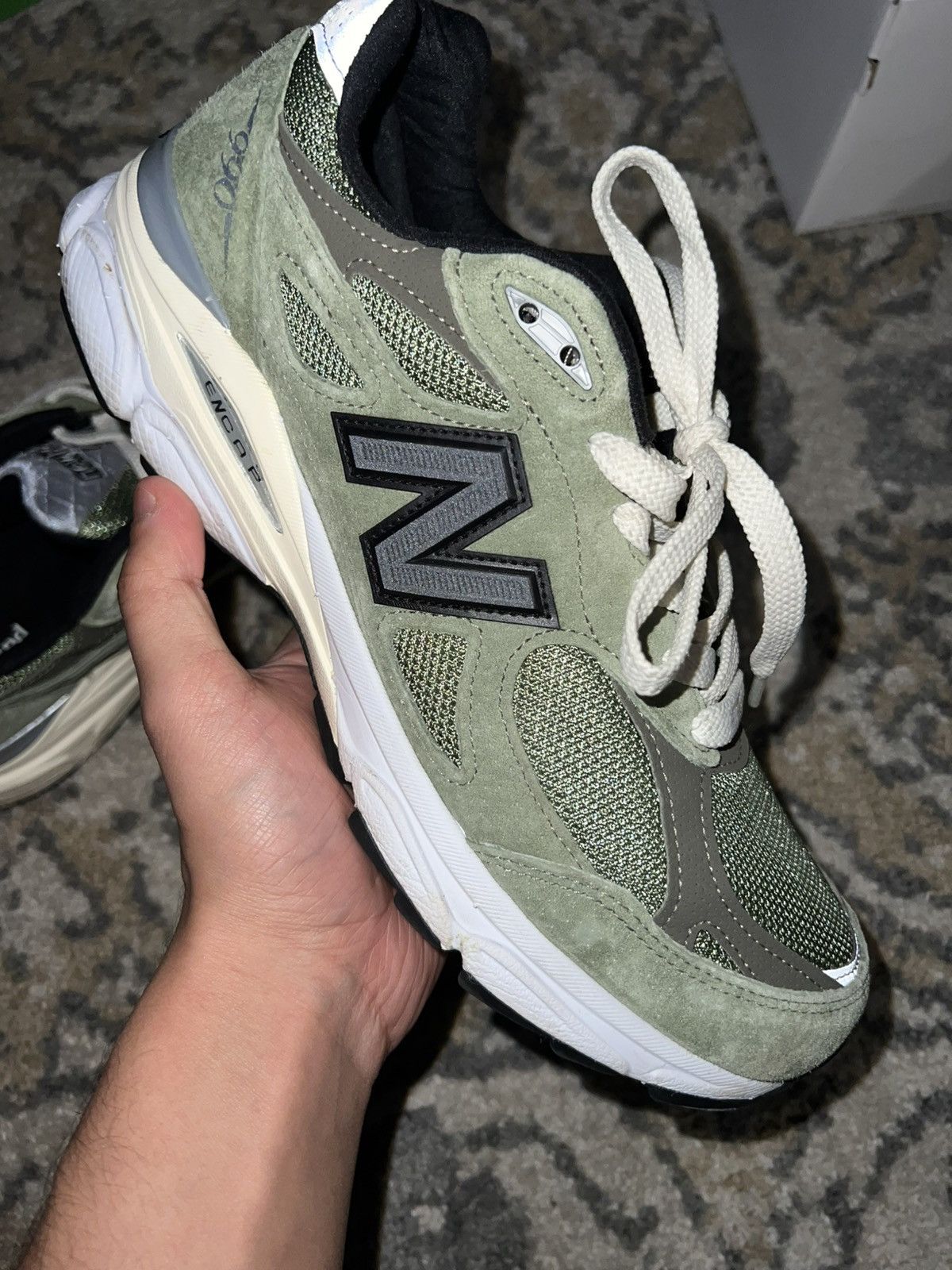Jjjjound NB 990v3 Olive