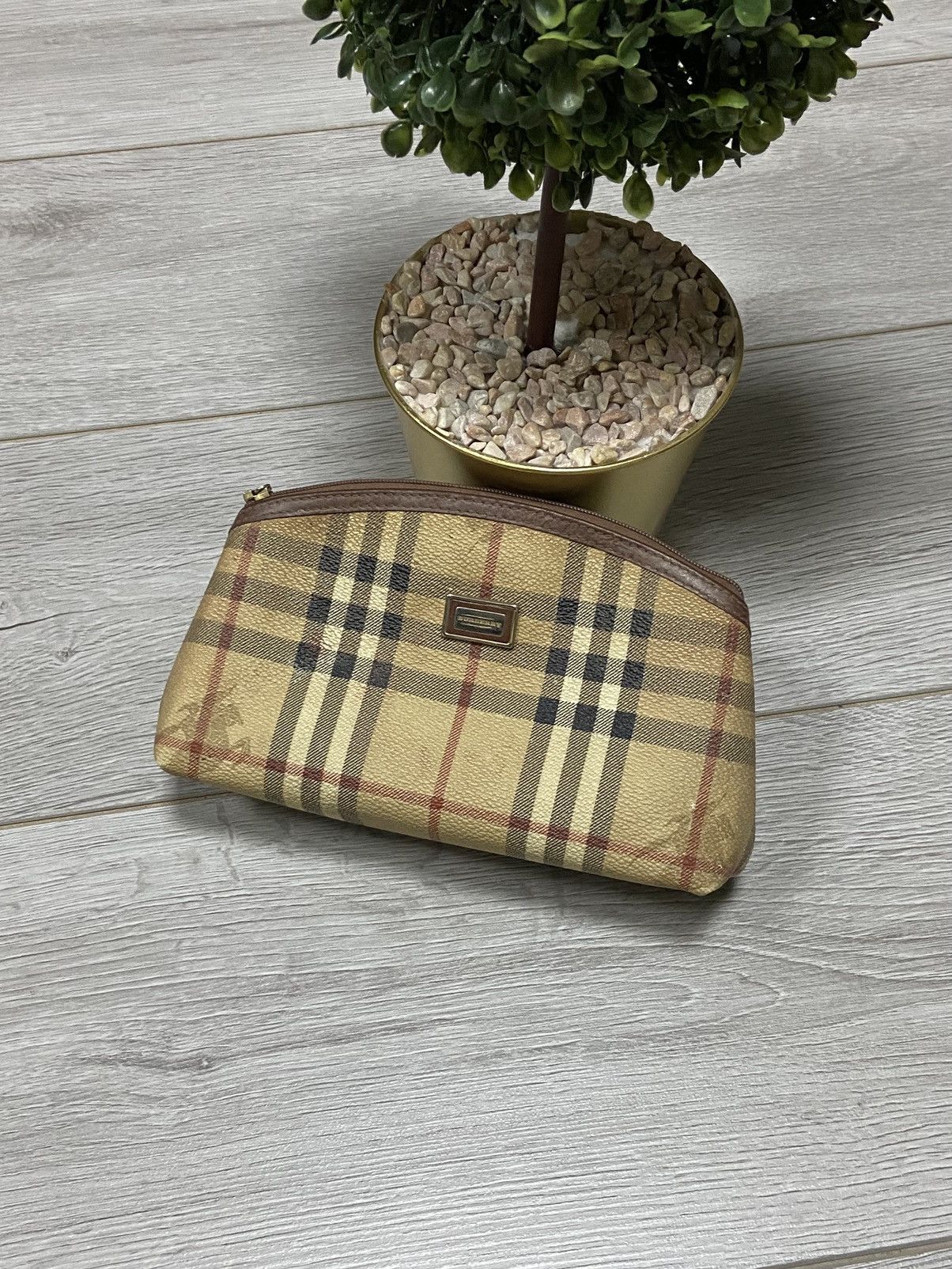 Burberry Burberry leather nova check vintage small bag Size ONE SIZE - 1 Thumbnail